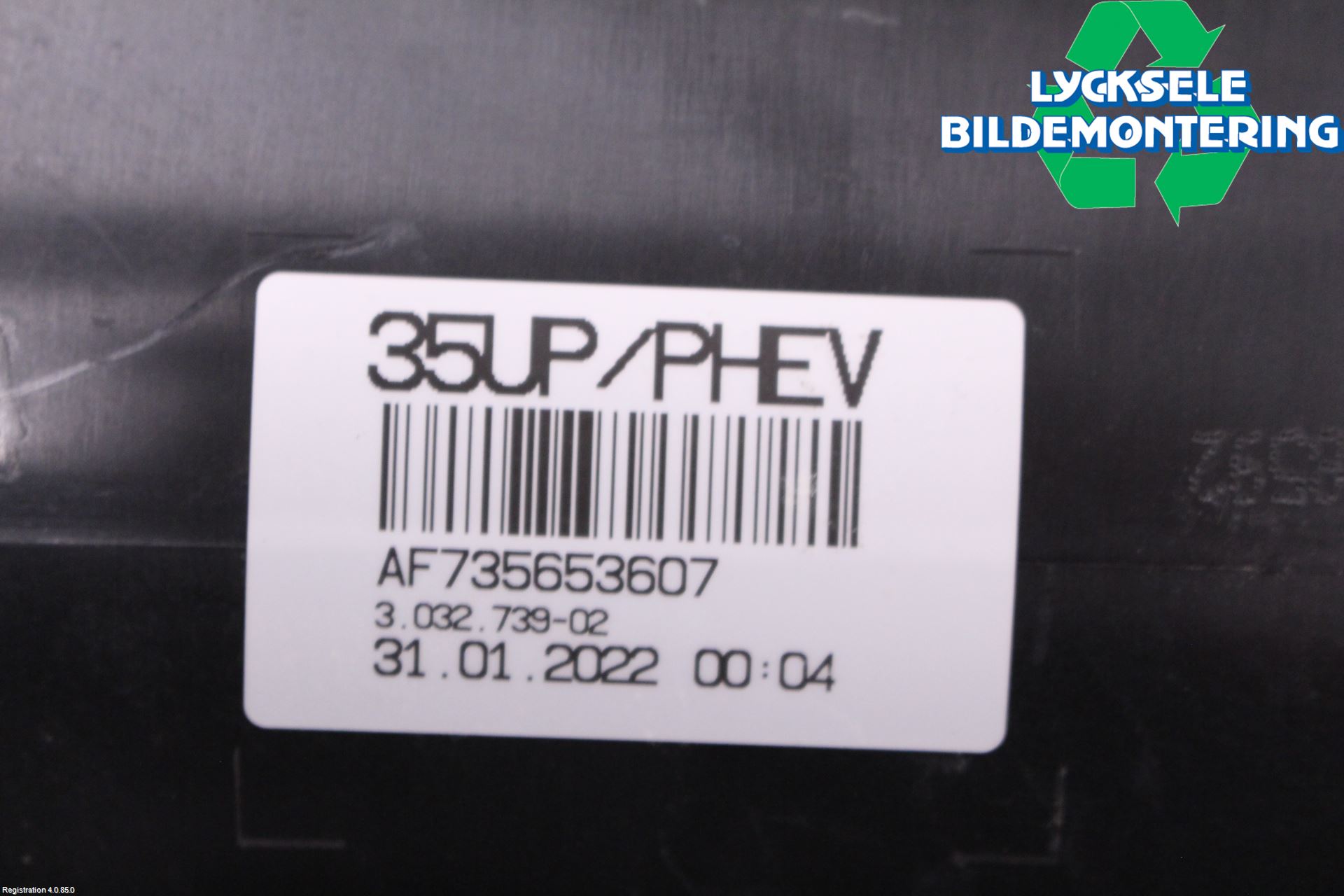 BMW 5 G30/G31/F90 17-23 Bränsle Kolkanister