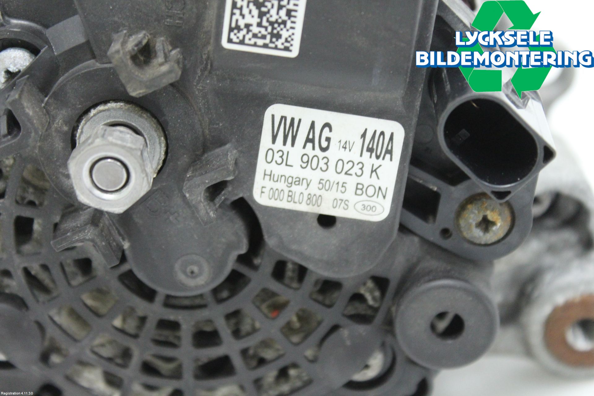 Audi A3/S3 8V 13-20 Generator