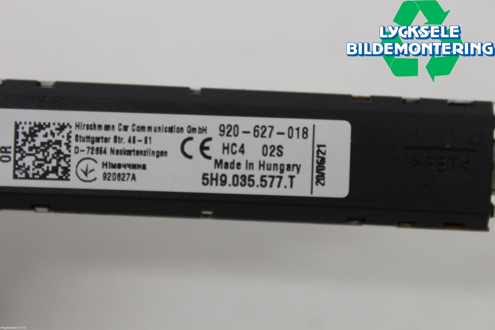 Volkswagen VW GOLF / E-GOLF VIII 20- Antennförstärkare