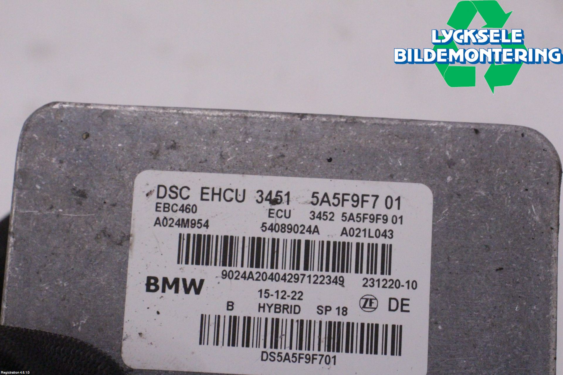 BMW X3 G01 18- Abs Hydraulaggregat