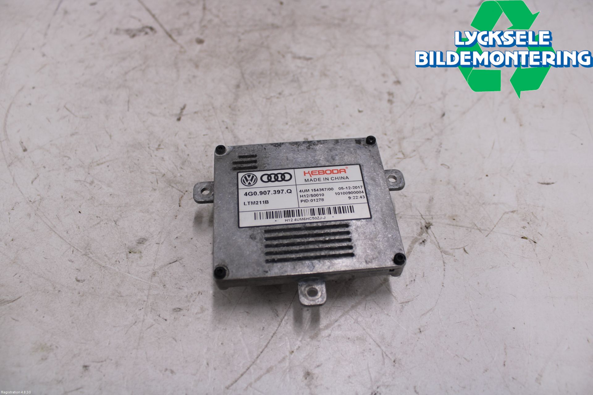 Audi A6 ALLROAD 12-18 Styrenhet Strålkastare