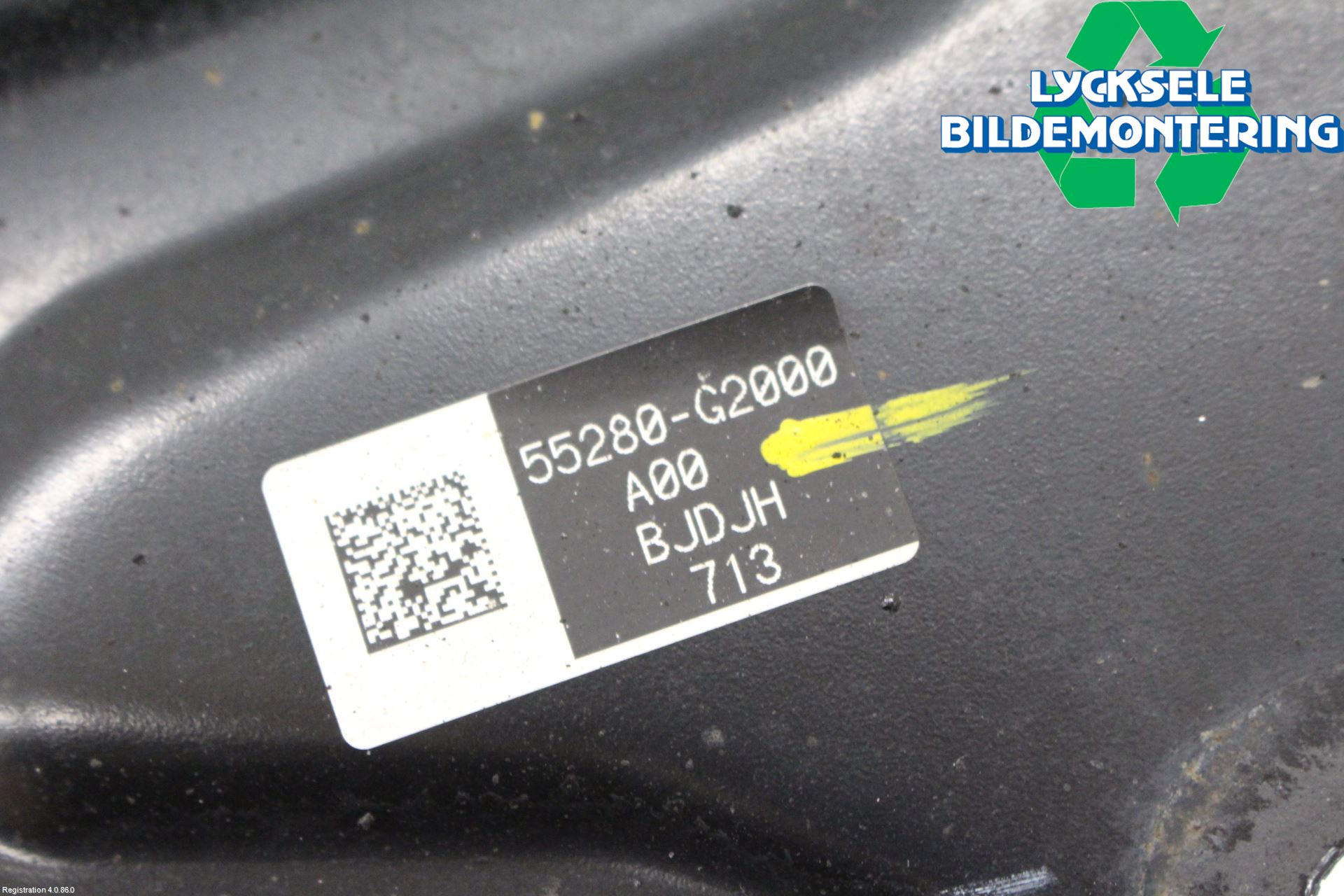 Kia NIRO (DE) 17-22 Bärarm Bak Höger