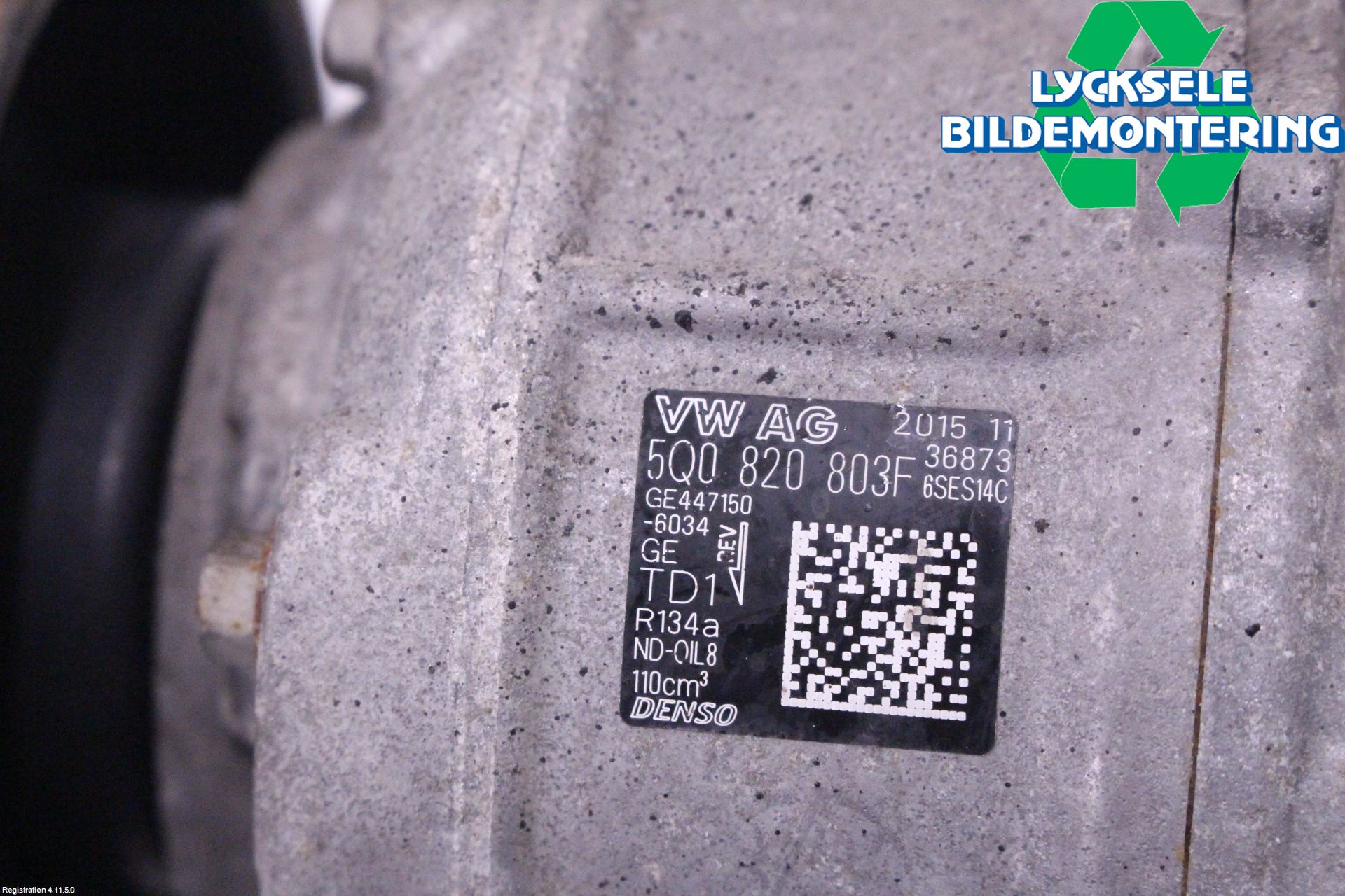 Volkswagen VW PASSAT 15-19 Ac Kompressor