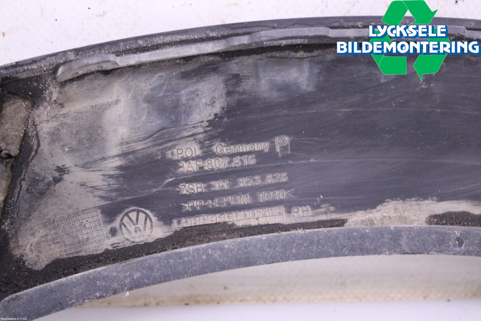 Volkswagen VW PASSAT 11-14 Skärmbreddare