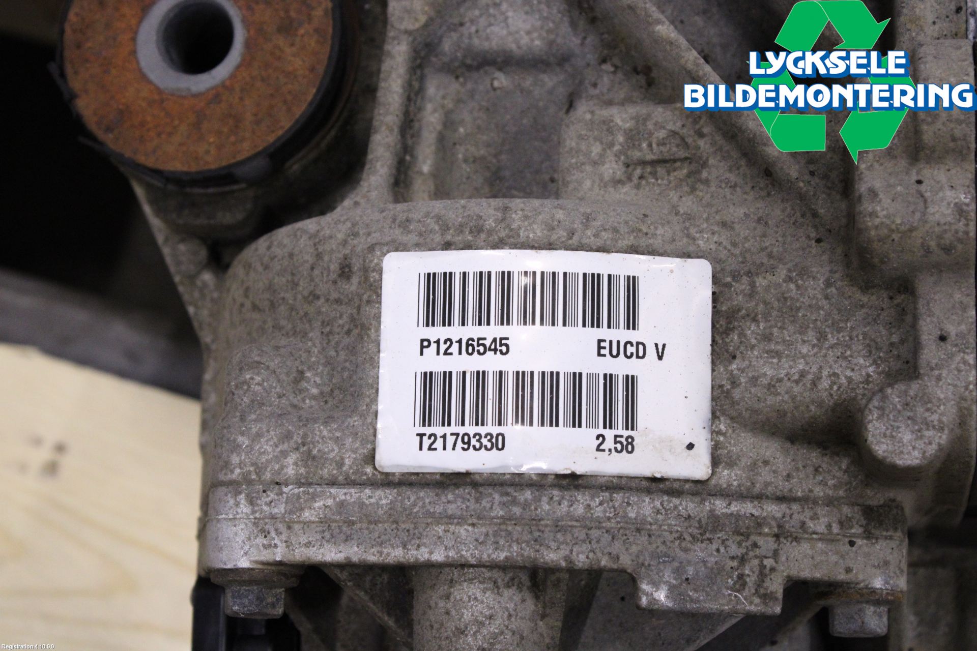 Volvo XC70 14-16 Bakväxel-Diff