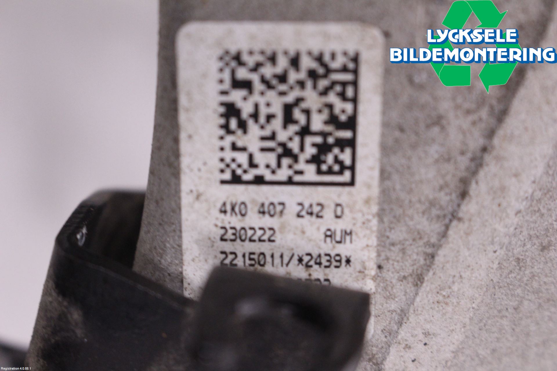 Audi A6 F2/C8 19- Styrspindel Lagerhus Hö