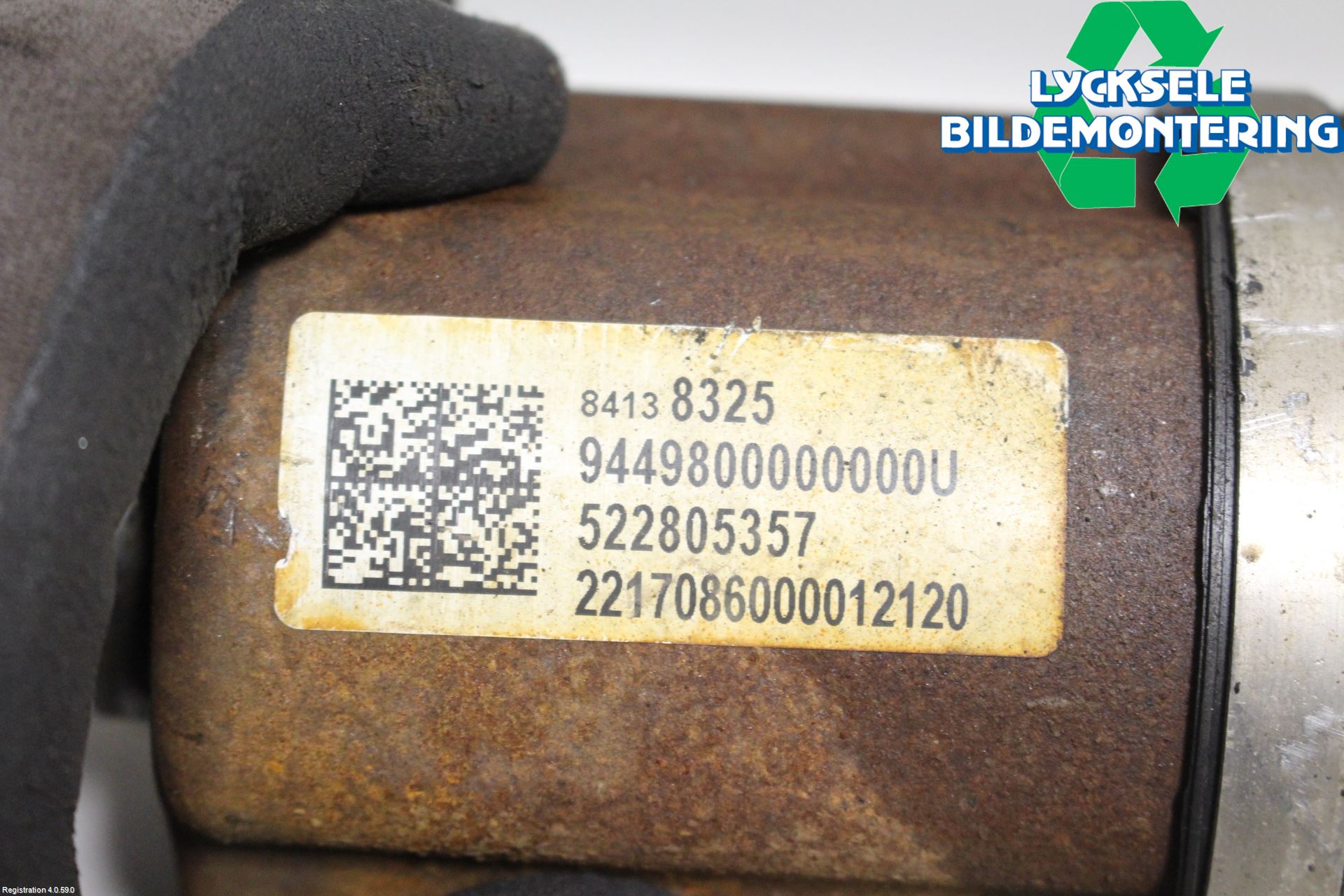 Opel INSIGNIA 17- Drivaxel Fram Vänster