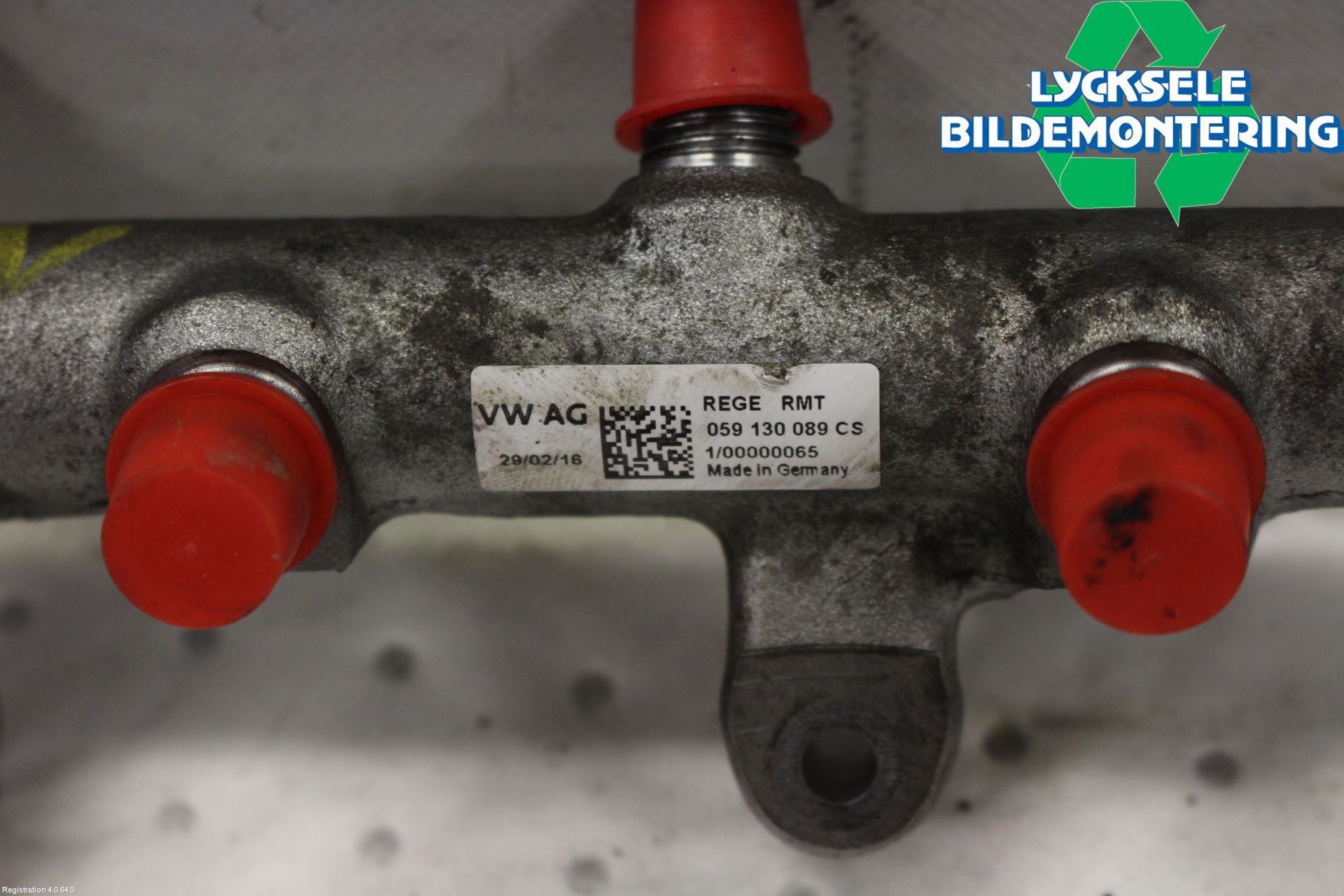 Audi A6 ALLROAD 12-18 Inj. Fuelrail