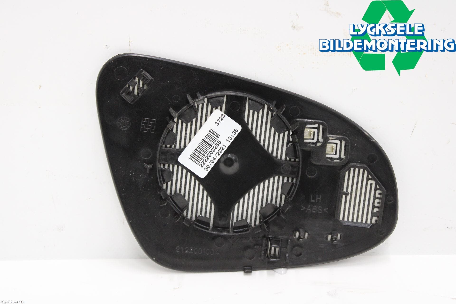 Toyota C-HR 16-23 Spegelglas Vä