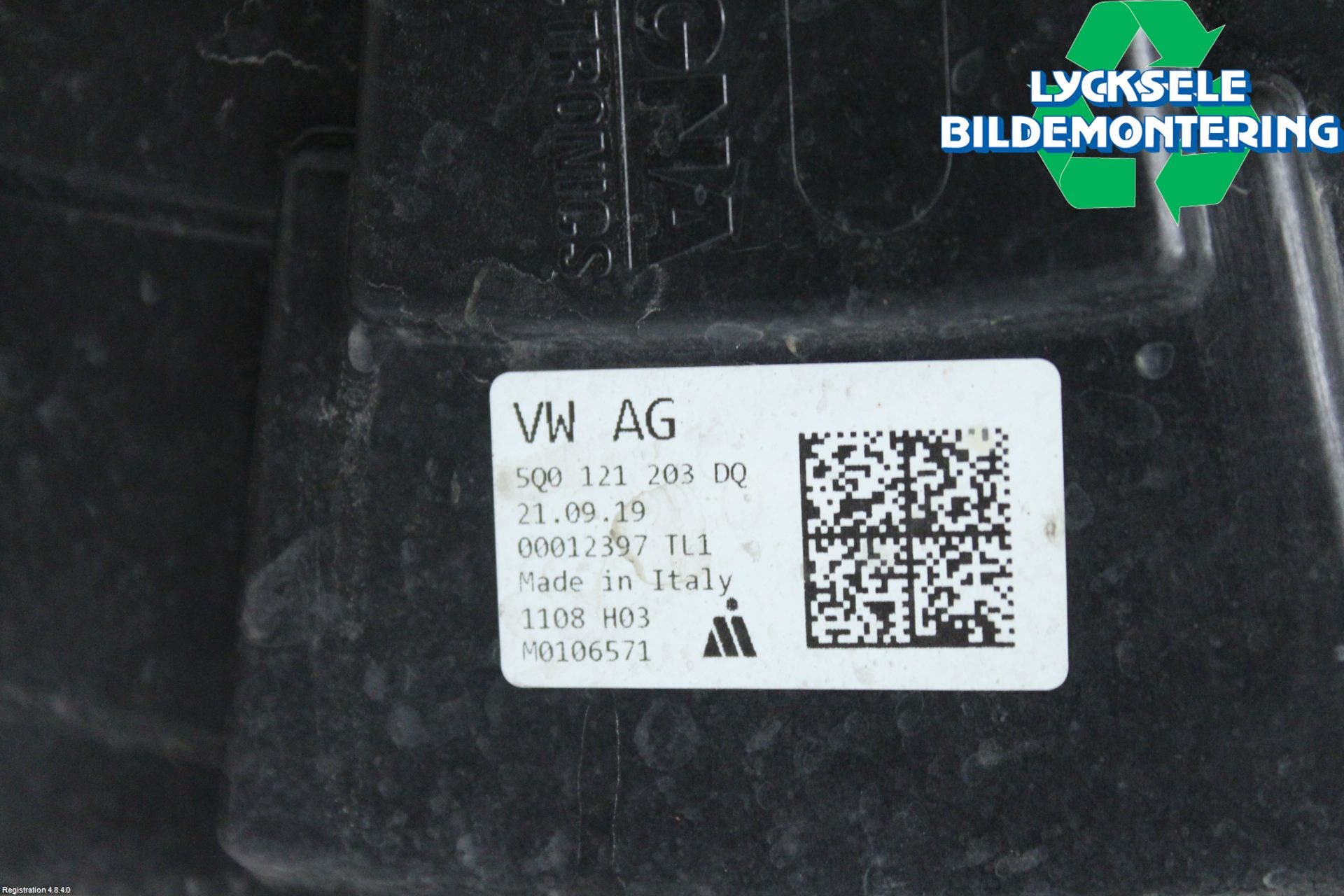 Audi A3/S3 8V 13-20 Kylfläkt El