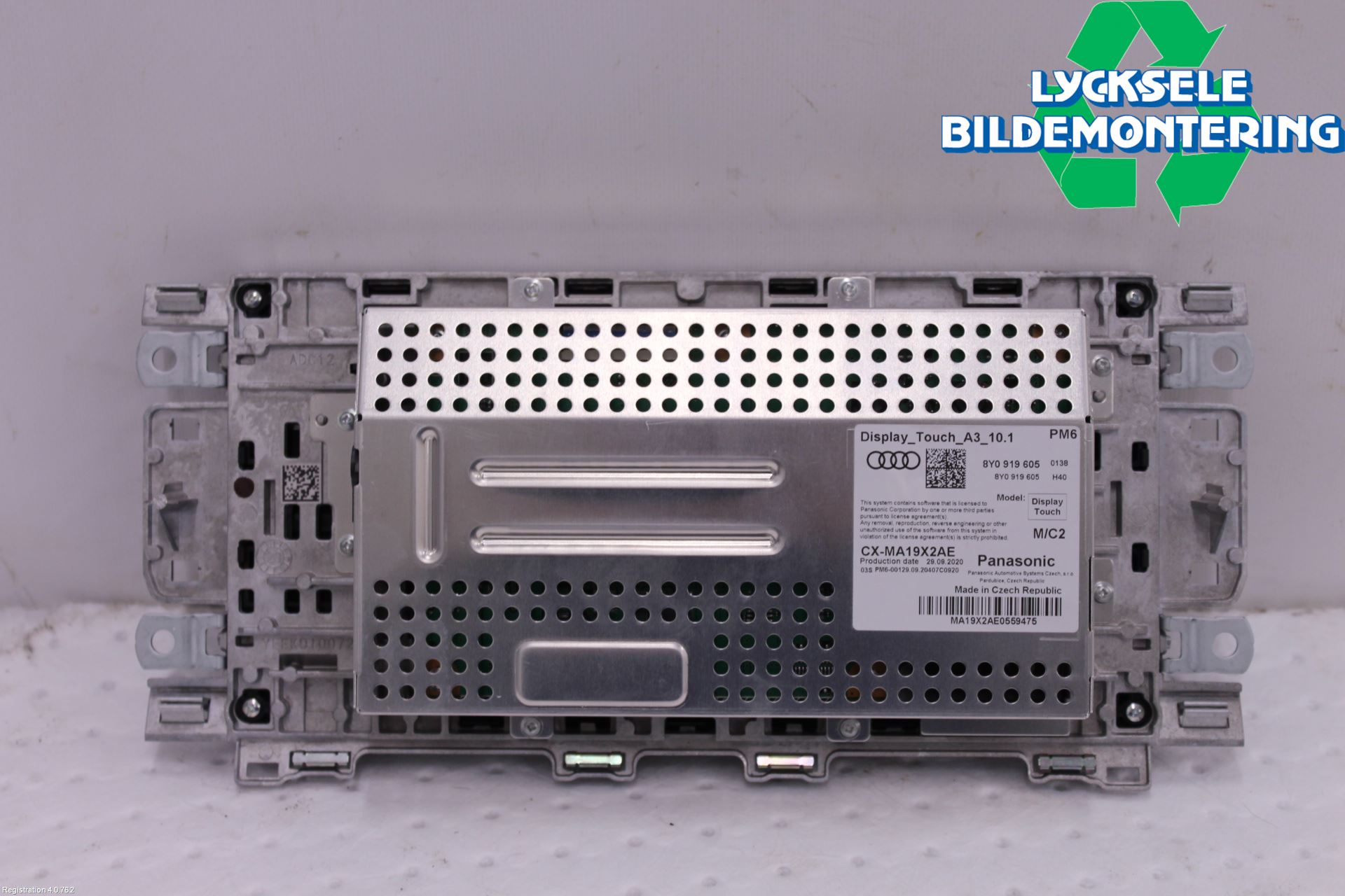 Audi A3/S3 8Y 21- Bildskärm