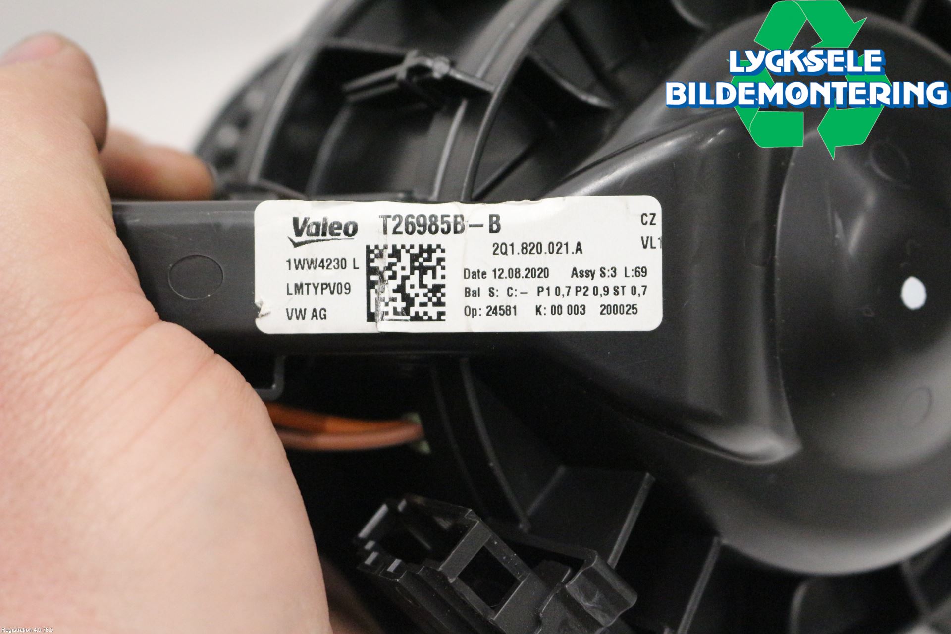 Skoda SCALA 19- Ac Värmefläkt