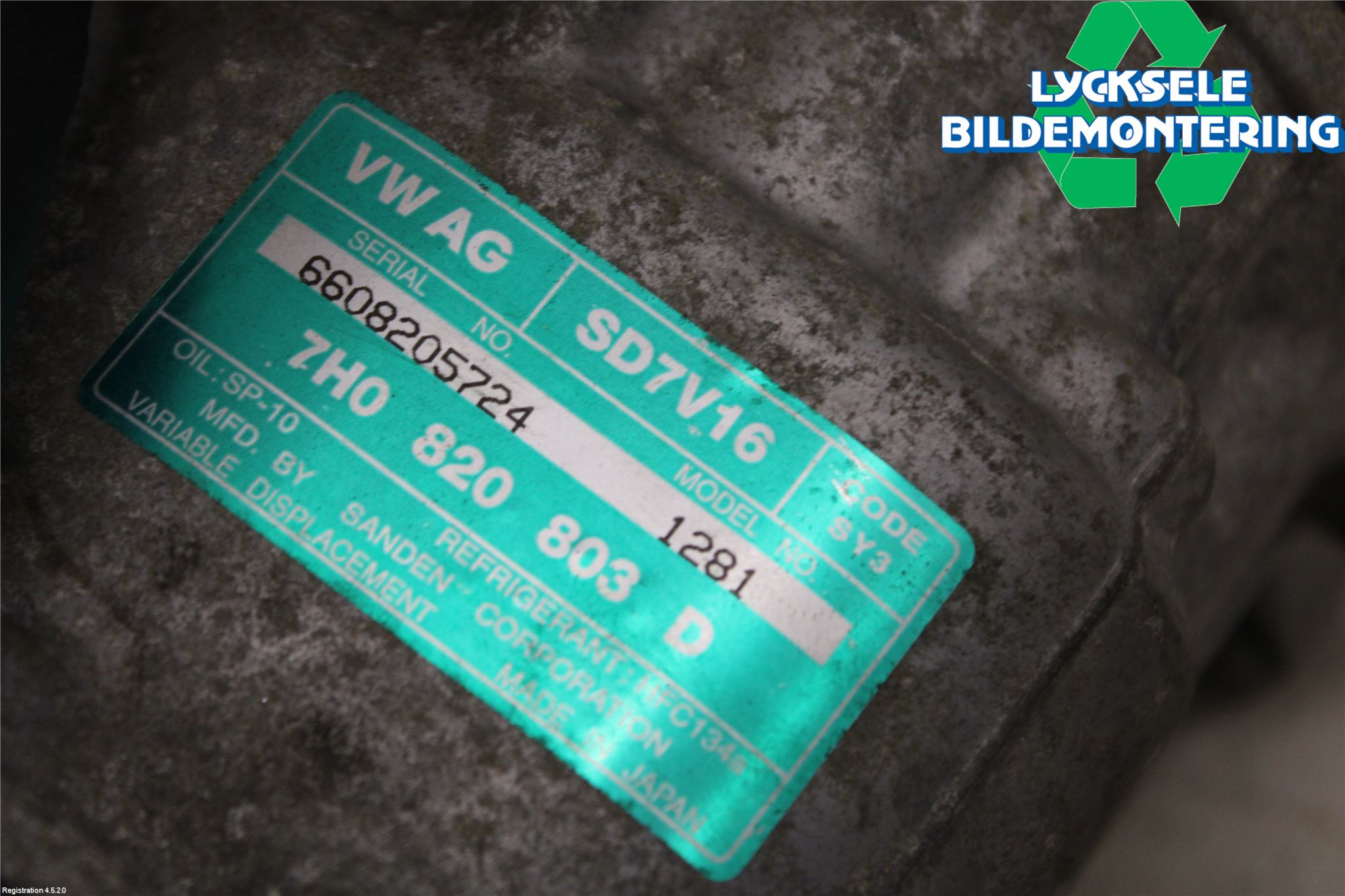 Volkswagen VW CADDY      04-10 Ac Kompressor