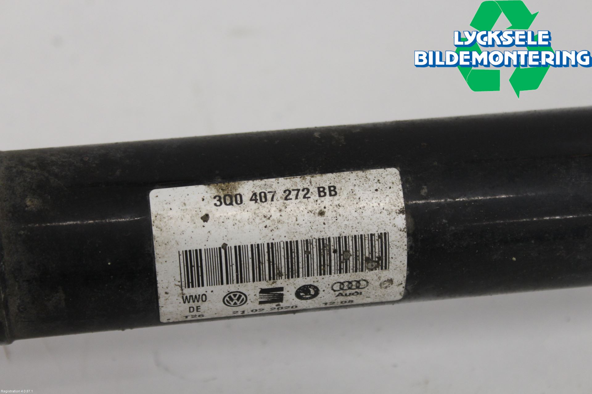 Seat ATECA 16->> Drivaxel Fram Höger