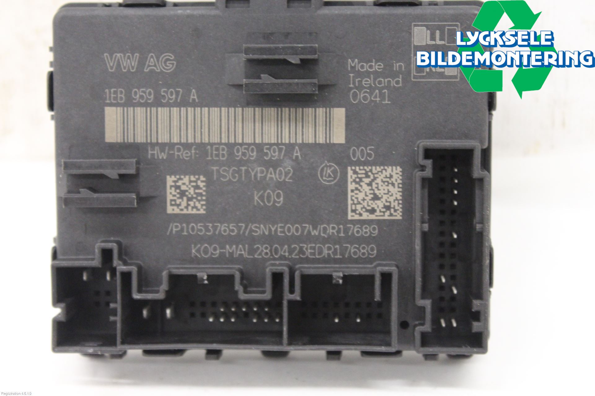 Skoda ENYAQ iV 21- Styrenhet Dörr