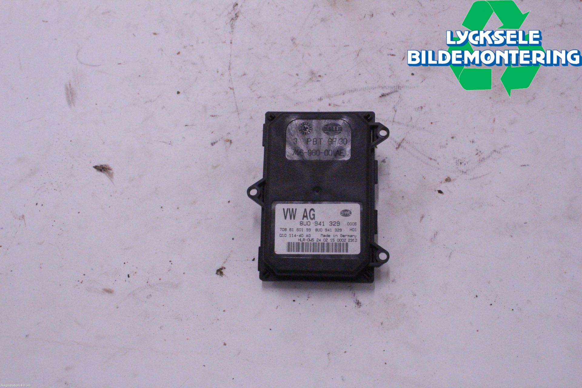 Skoda SUPERB 09-15 Styrenhet Strålkastare