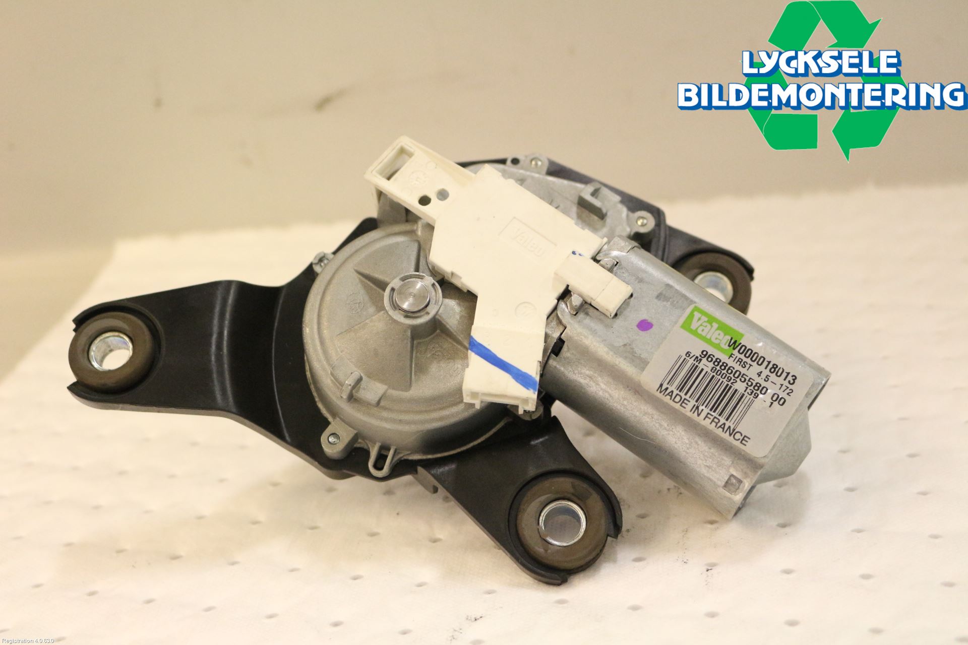 Peugeot 508 11-18 Torkarmotor Baklucka