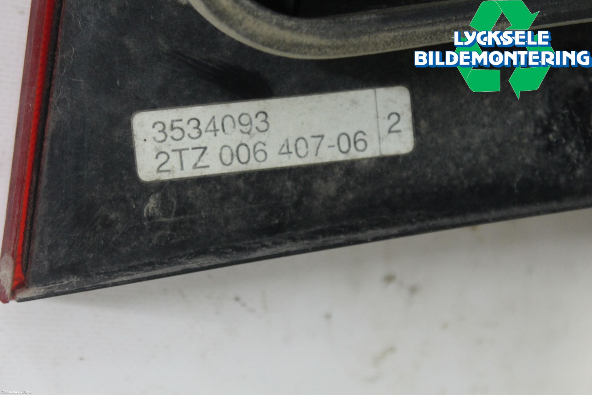 Volvo 940 91-98 Bakljus Lucka Hö