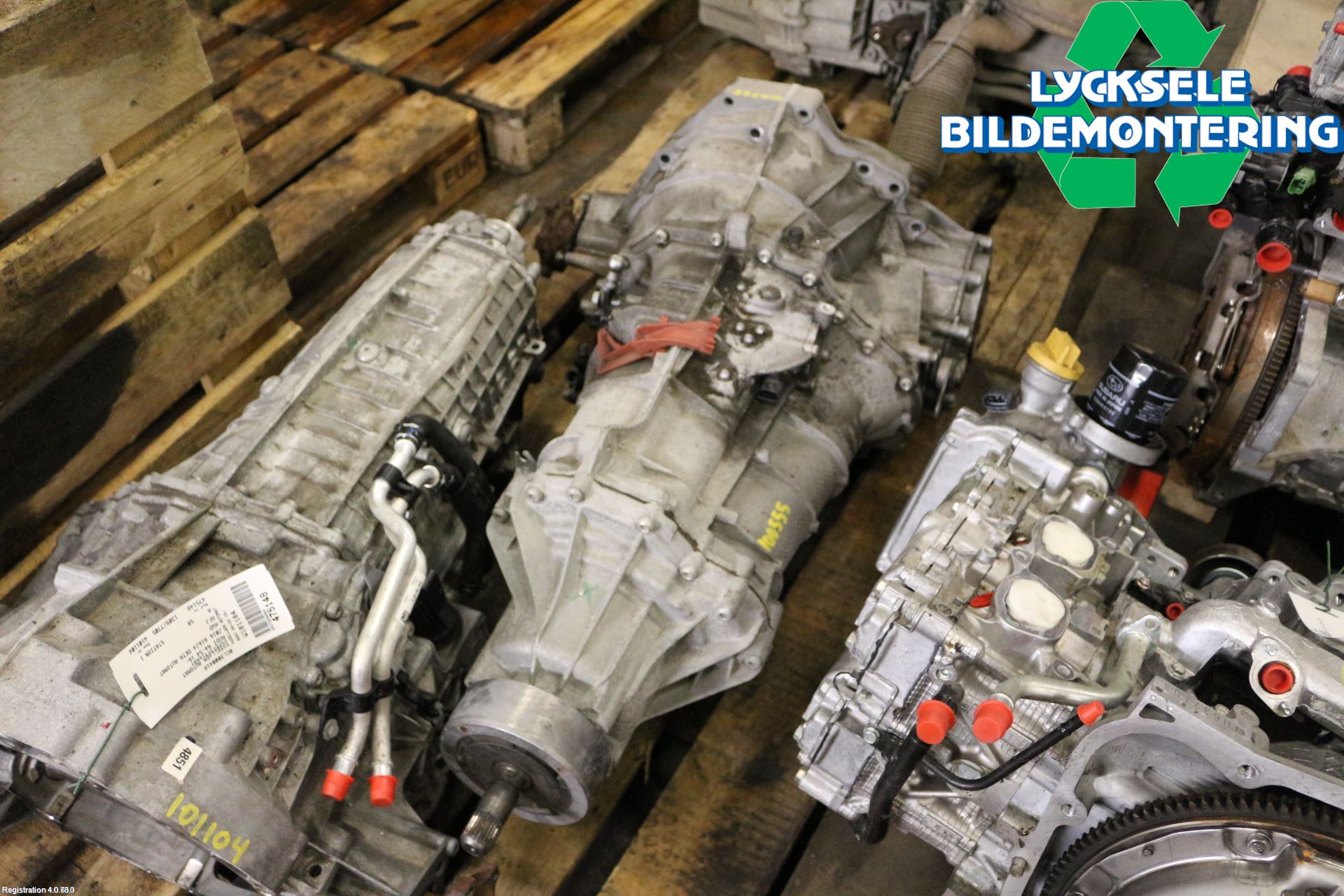 Audi A4/S4 08-11 Växellåda Man 6 Vxl