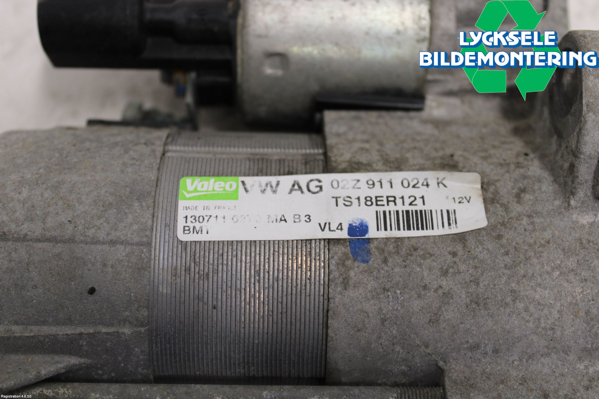 Volkswagen VW CADDY 11-15 Startmotor Diesel