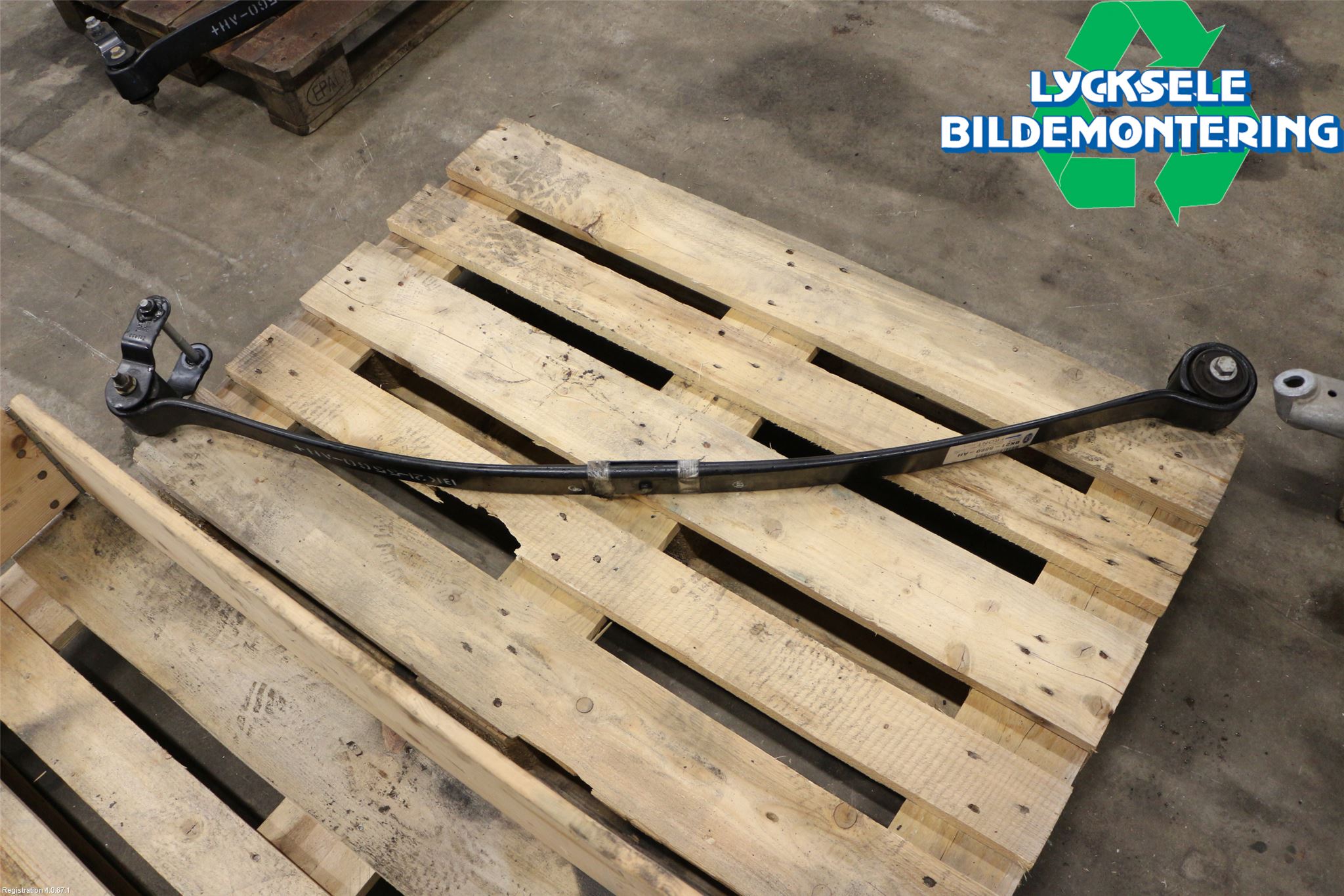 Ford TRANSIT/TOURNEO CUSTOM 13-24 Fjäder Bak Blad