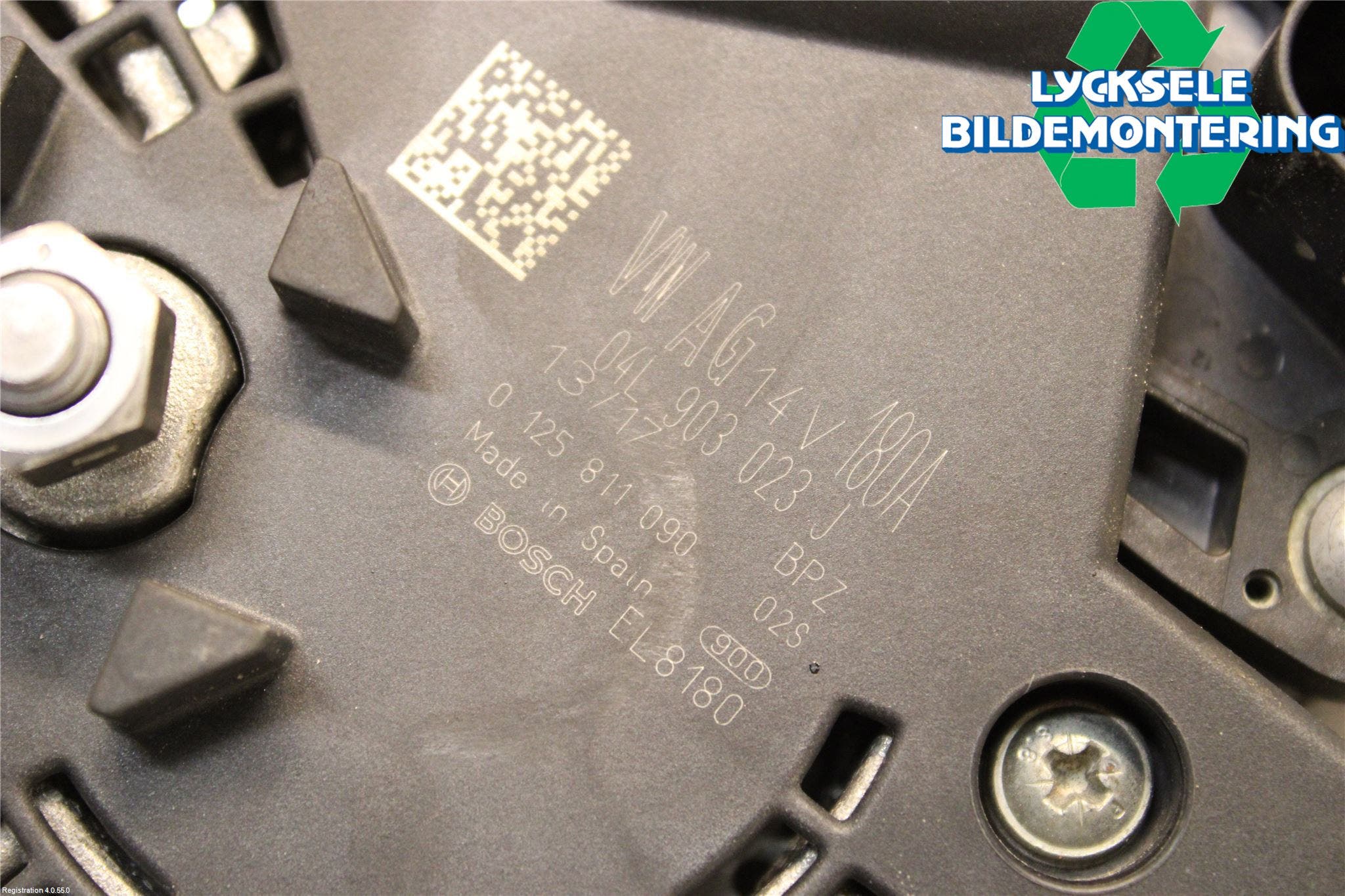 Volkswagen VW GOLF / E-GOLF VII 13-20 Generator