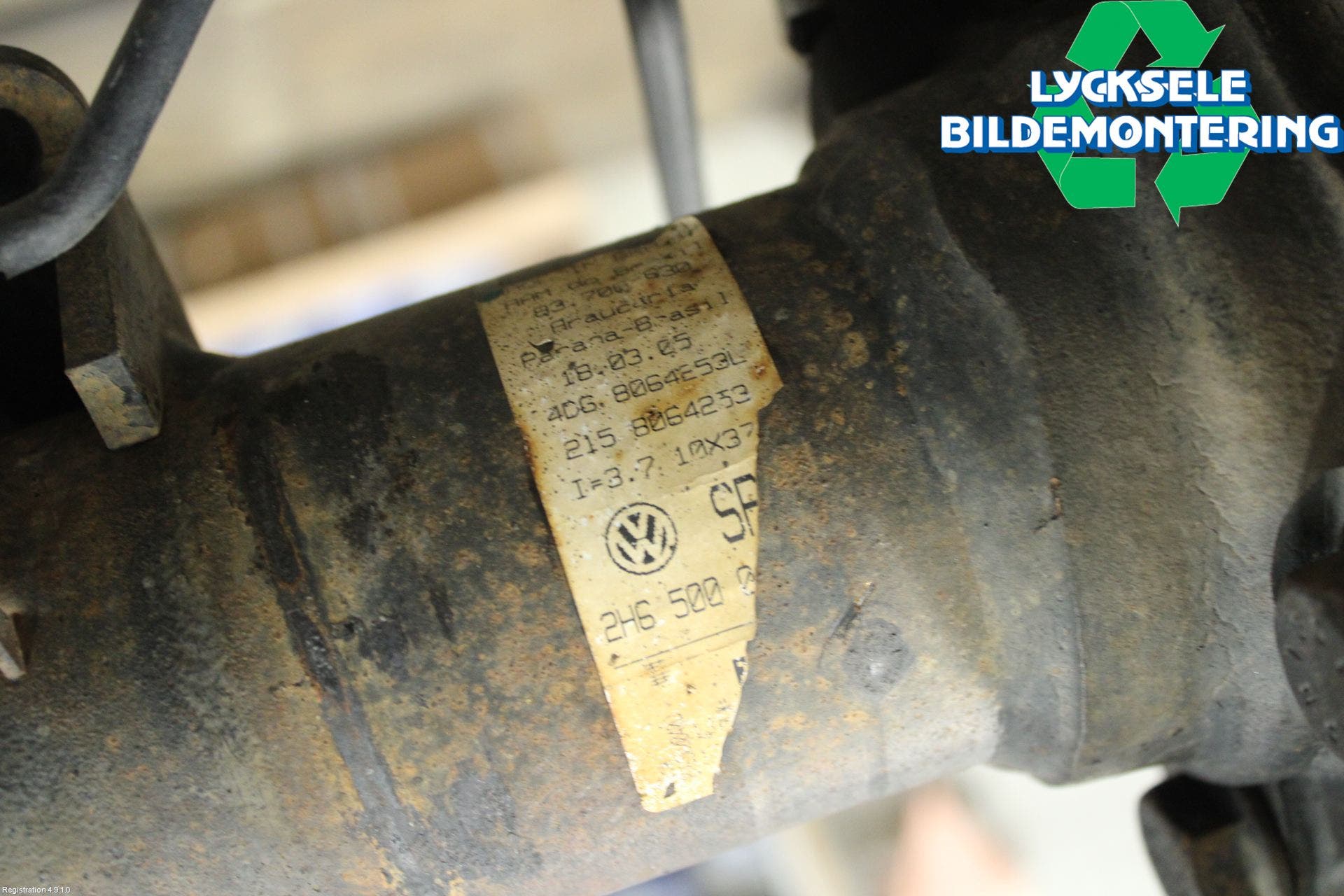 Volkswagen VW AMAROK 2H 10-22 Bakaxel