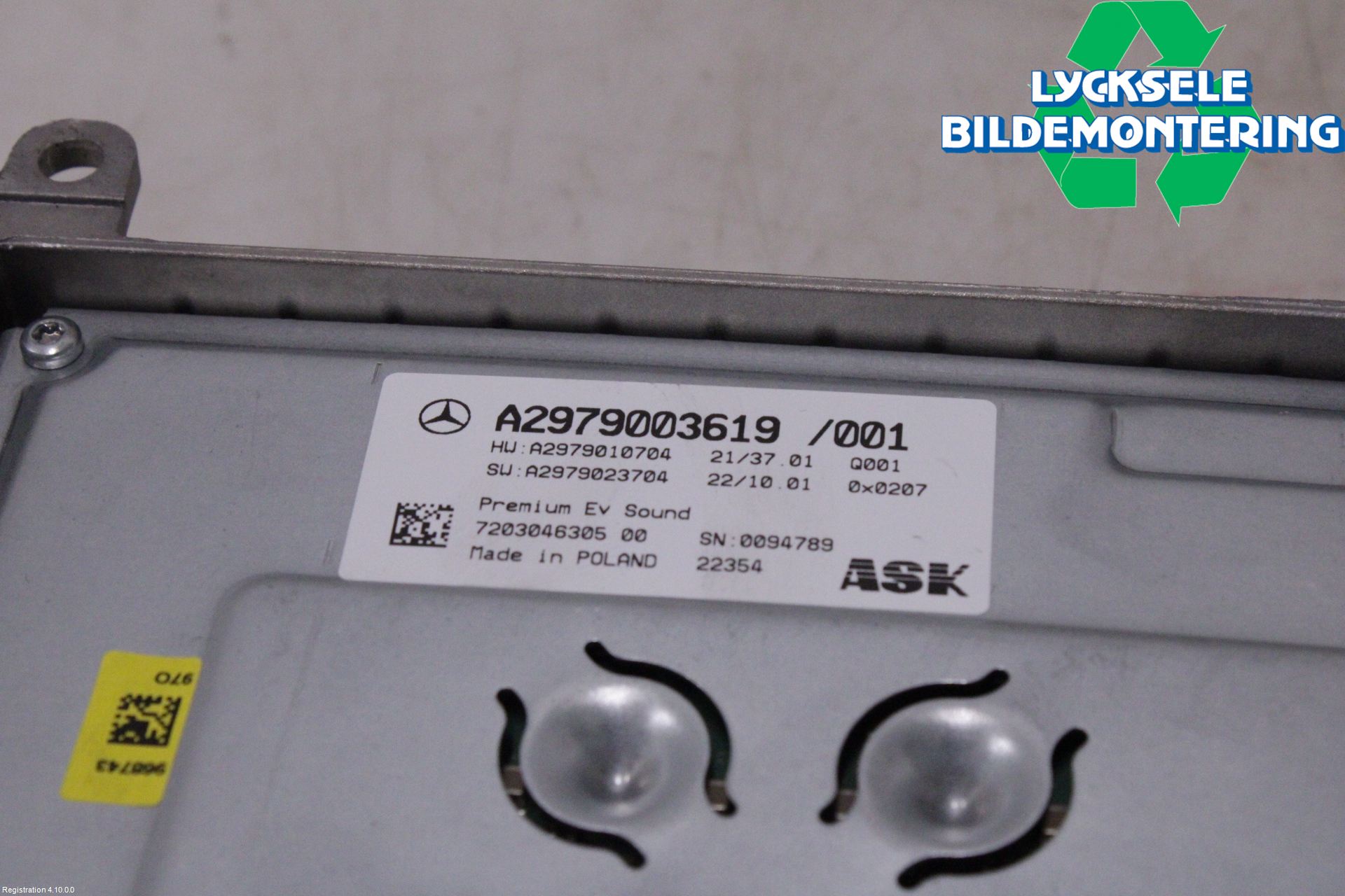 Mercedes-Benz MB EQE SUV (X294) 22- Styrenhet Övrigt