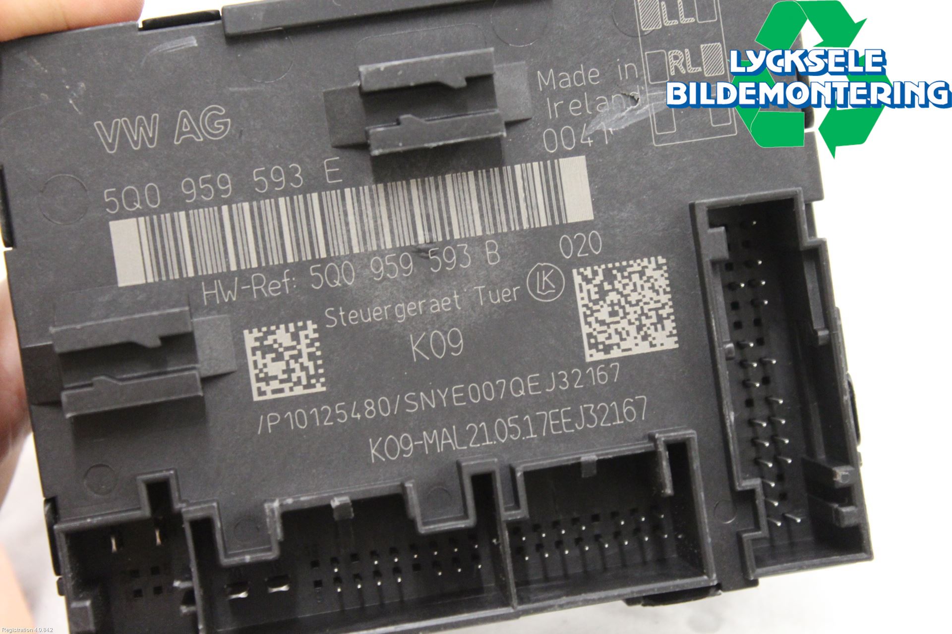 Audi A3/S3 8V 13-20 Styrenhet Dörr