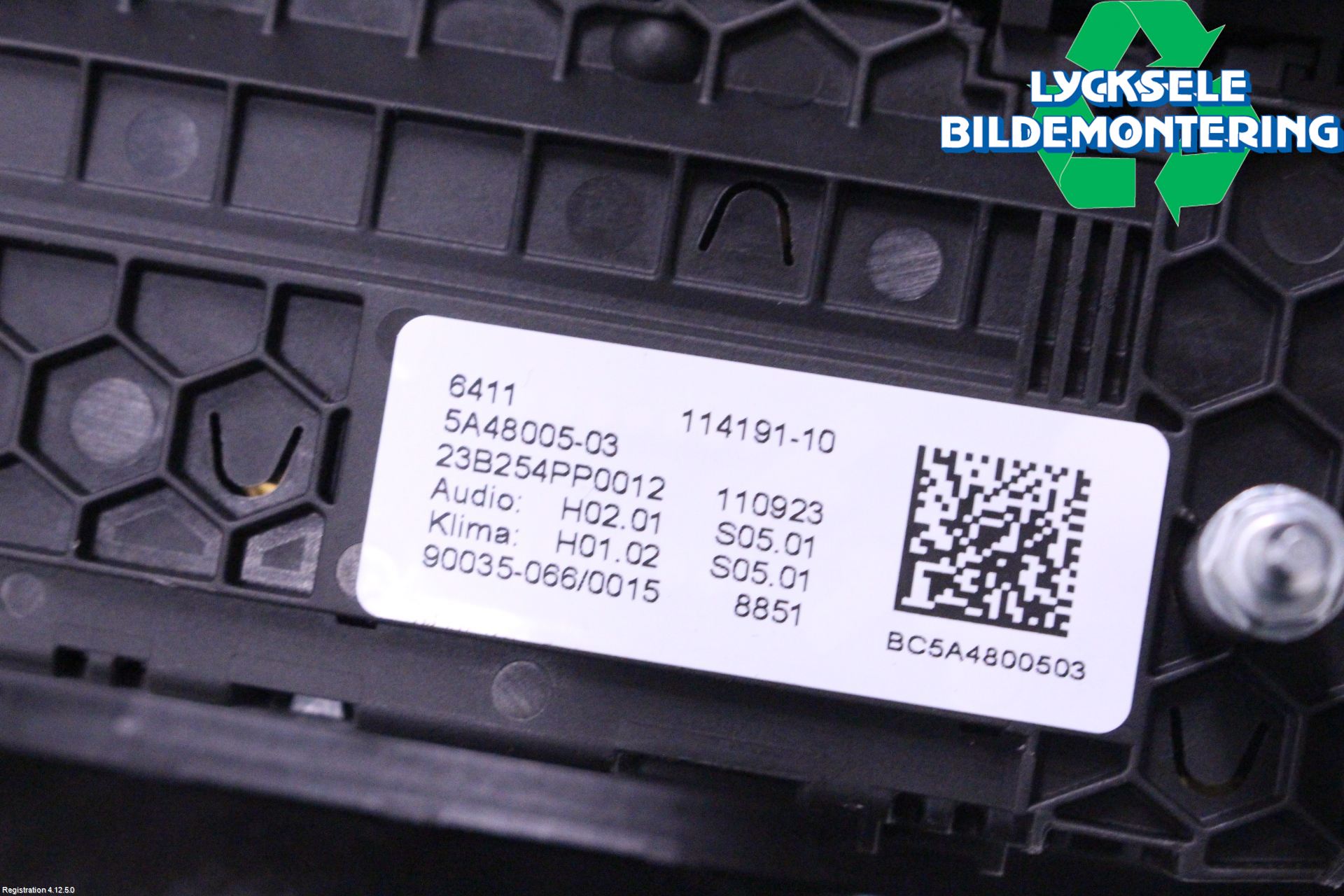 BMW 5 G30/G31/F90 17-23 Ac Styrenhet Ac Manöveren