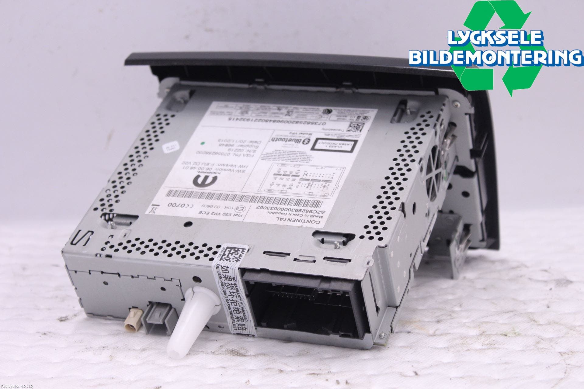Peugeot BOXER/E-BOXER 15- Cd Radio - Multimediapanel