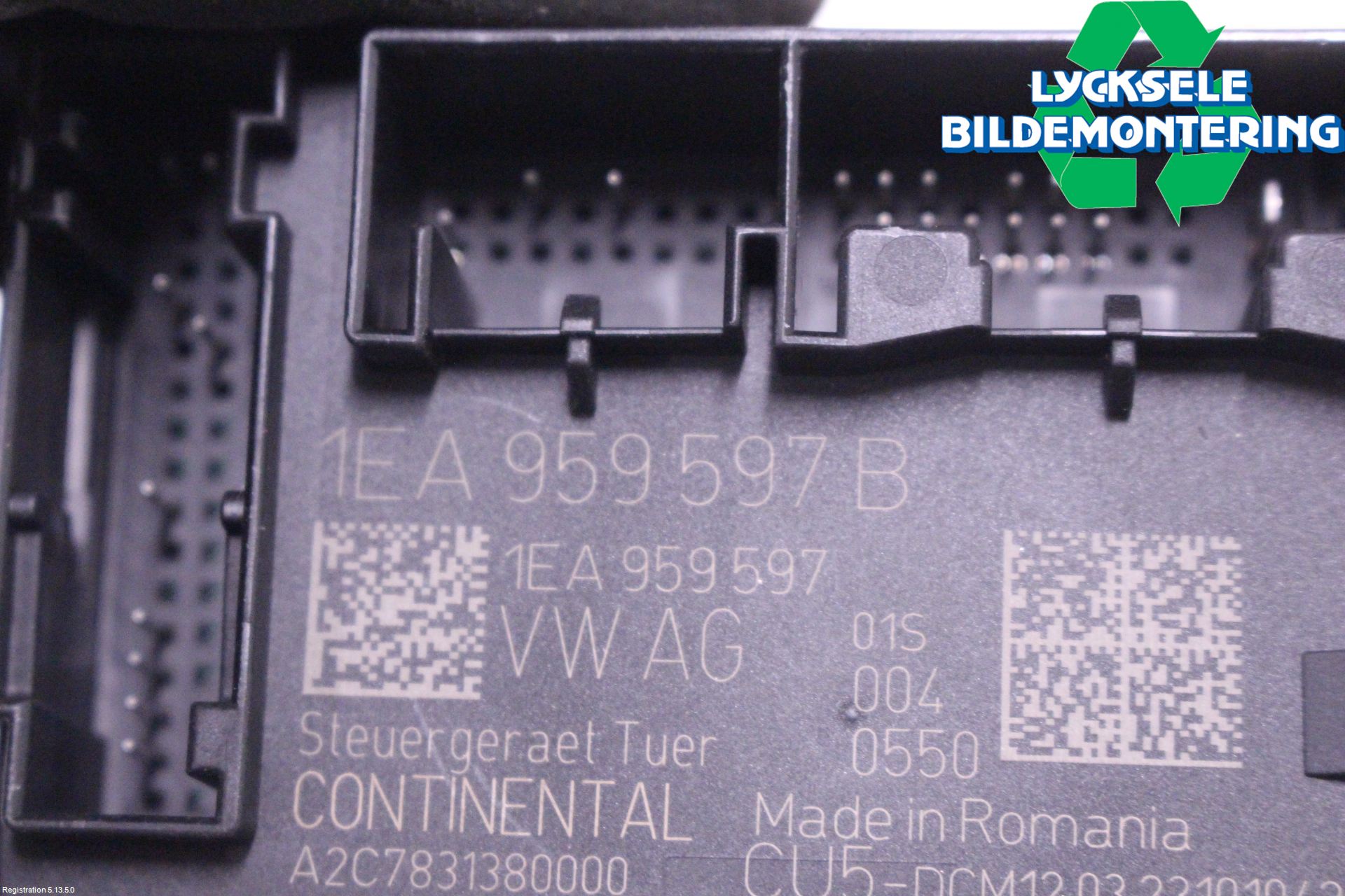 Volkswagen VW ID.4 21- Styrenhet Dörr