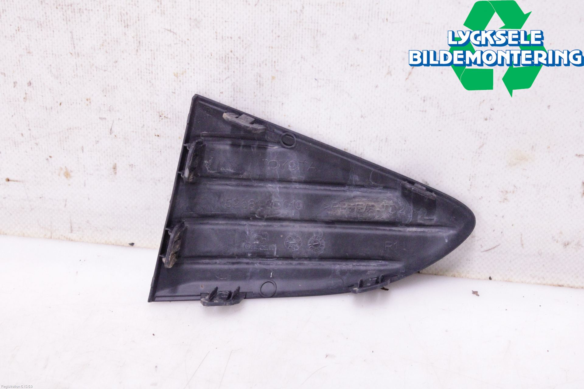 Toyota YARIS XP130 15-20 Stötfångardel Bak Hö