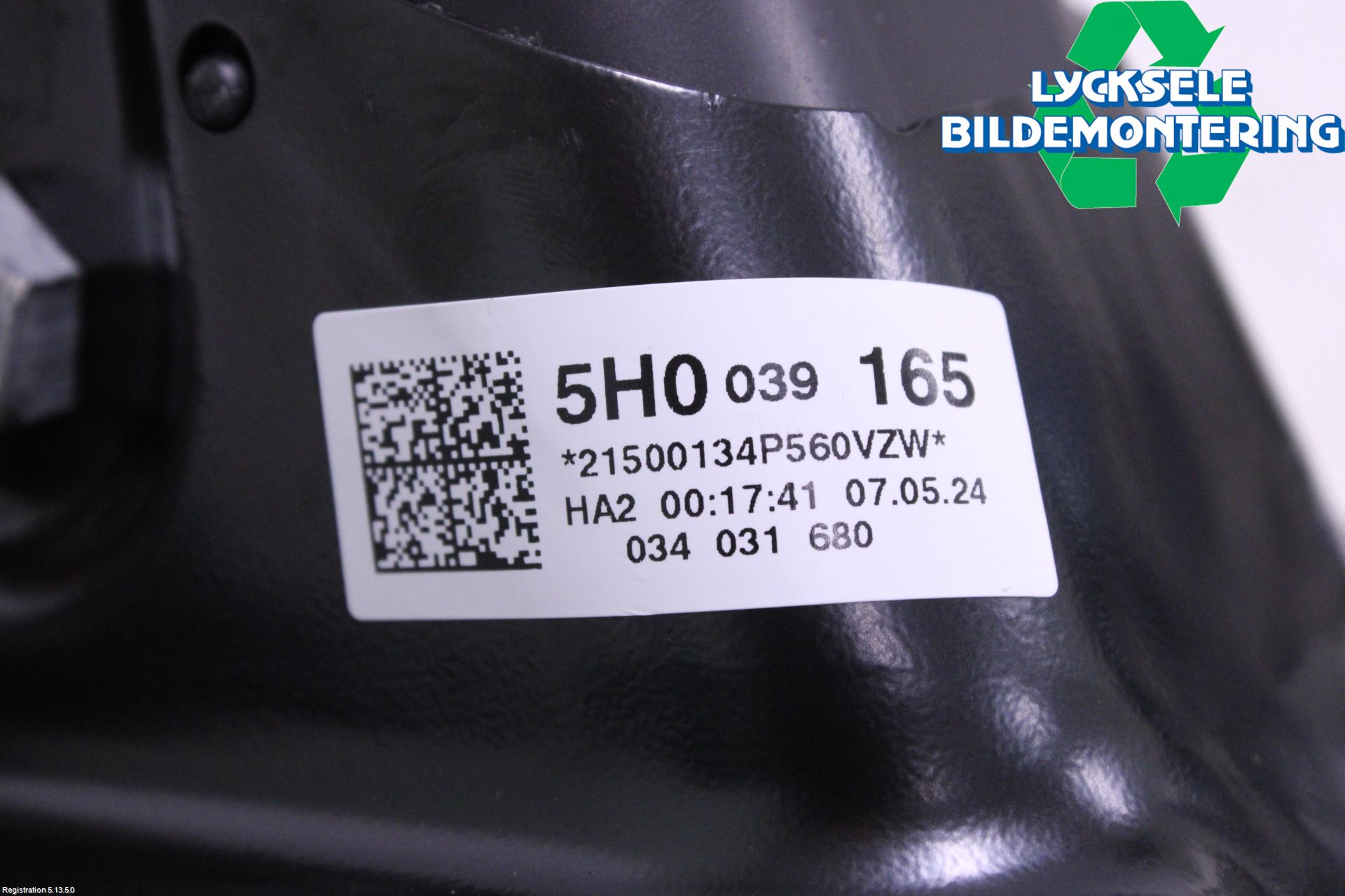 Volkswagen VW GOLF / E-GOLF VIII 20- Bärarm Bak Höger