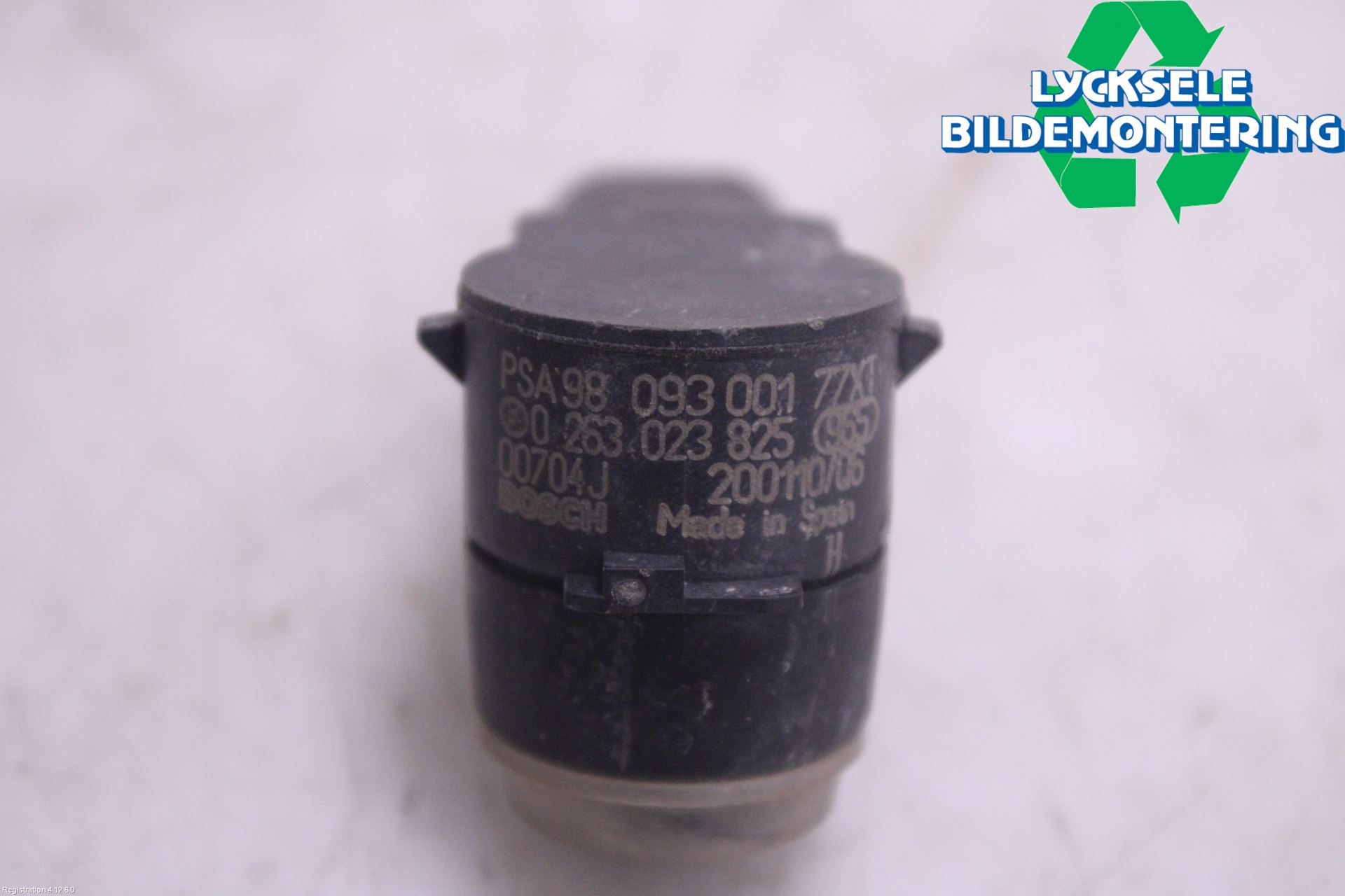 Peugeot PARTNER 16-18 Parkeringshjälp Backsensor