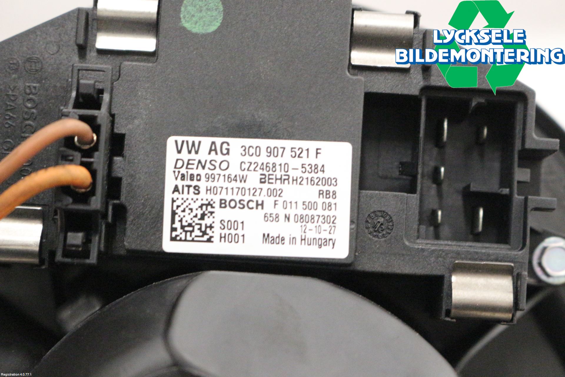 Audi Q3 8U 12-18 Ac Värmefläkt