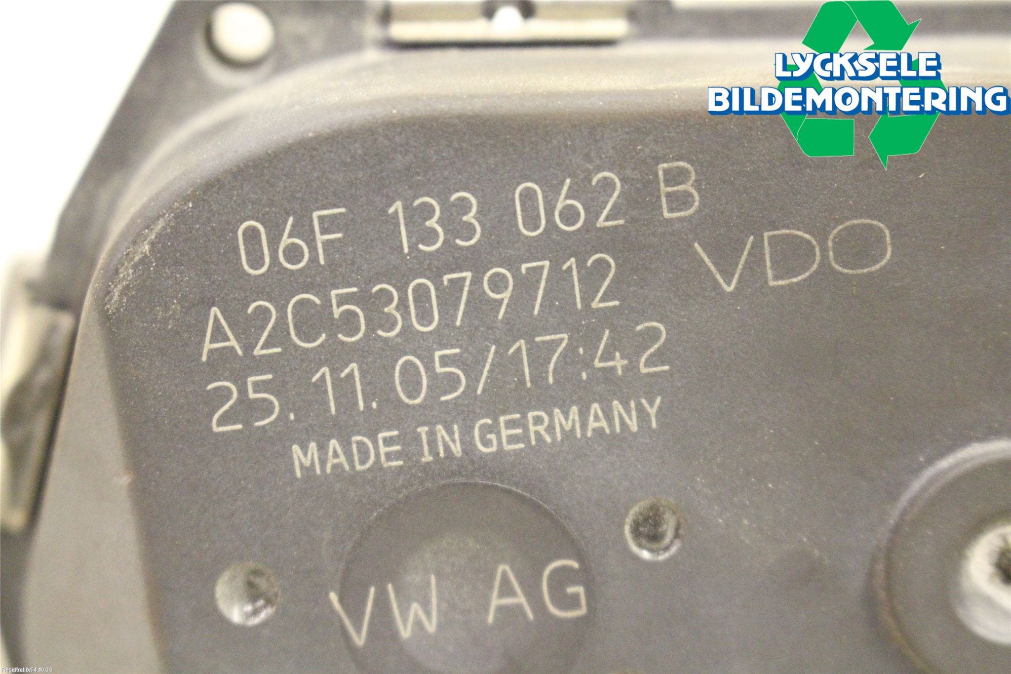 Volkswagen VW JETTA V 06-10 Injspjällhus