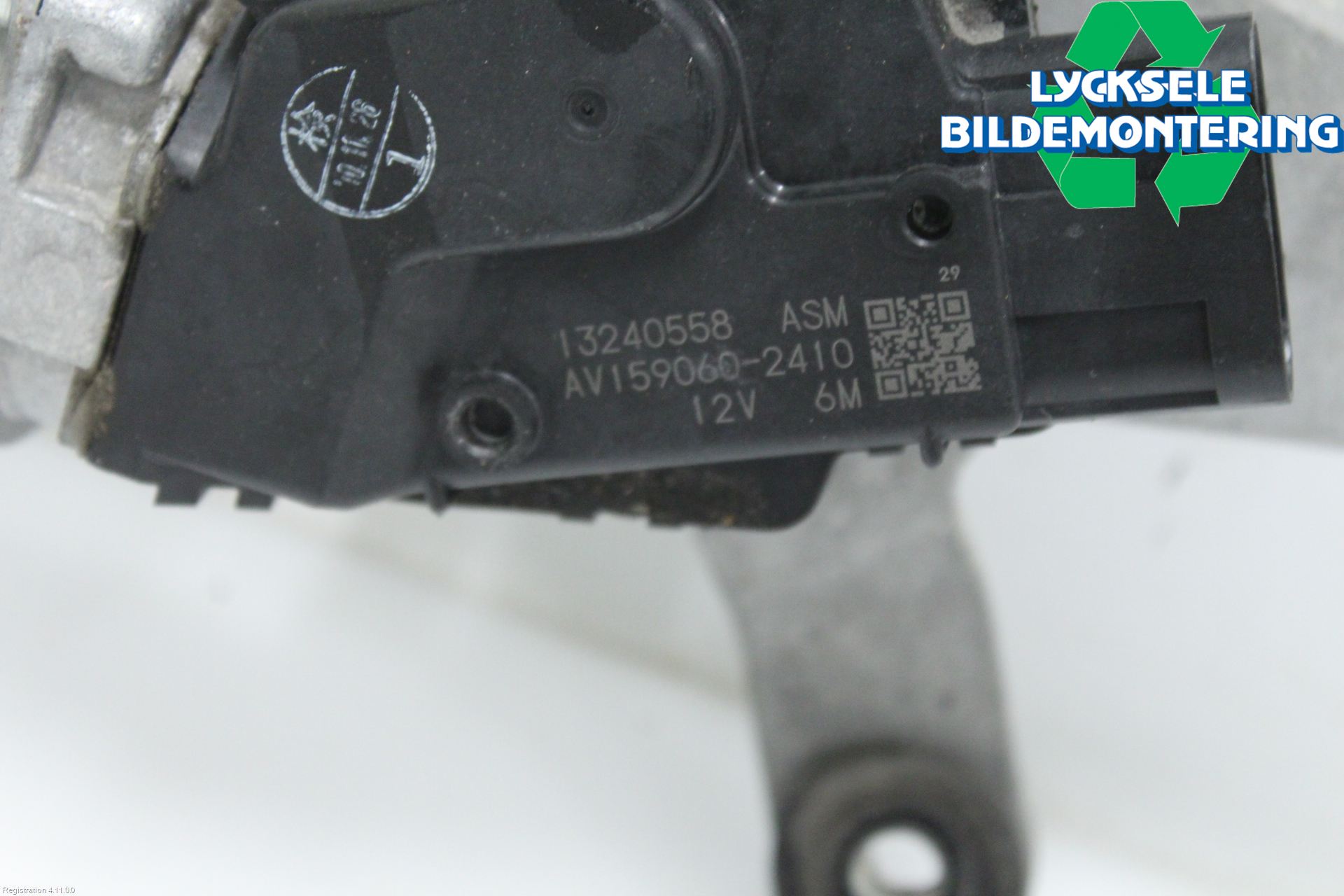 Saab 9-5 10-12 Torkarmekanism Vindruta