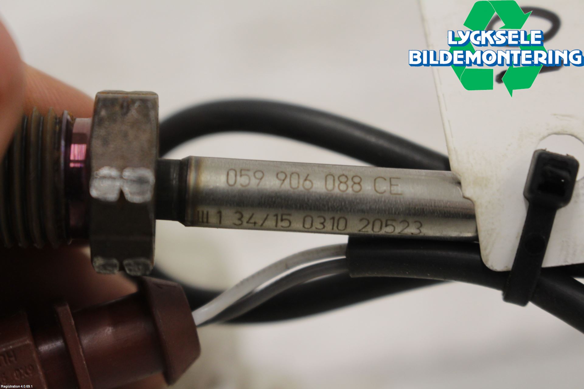 Volkswagen VW TOUAREG 7P 11-18 Sensor Avgas