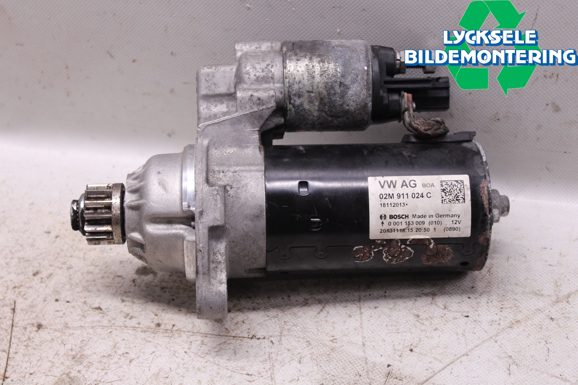 Volkswagen VW PASSAT 11-14 Startmotor Diesel