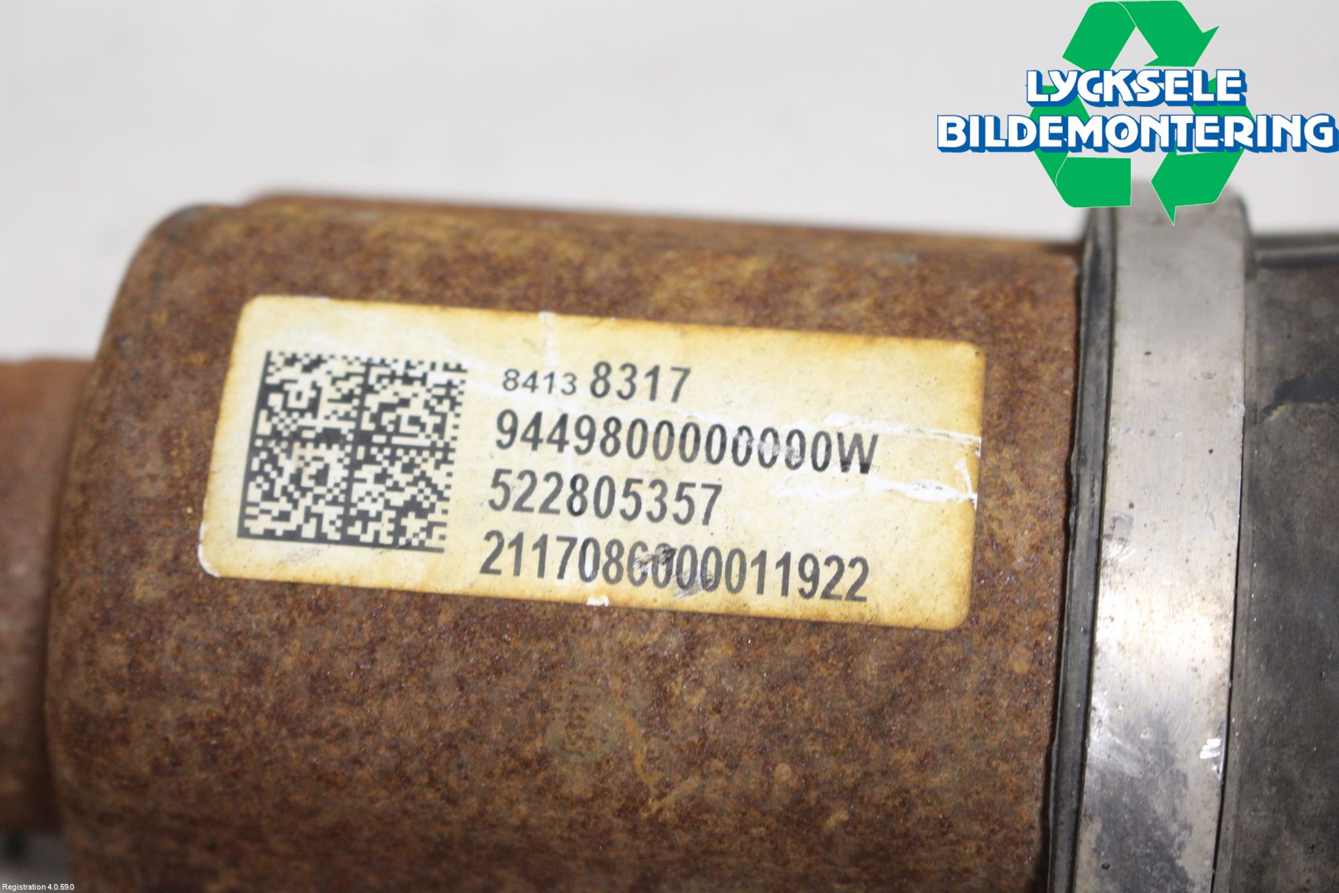 Opel INSIGNIA 17- Drivaxel Fram Höger