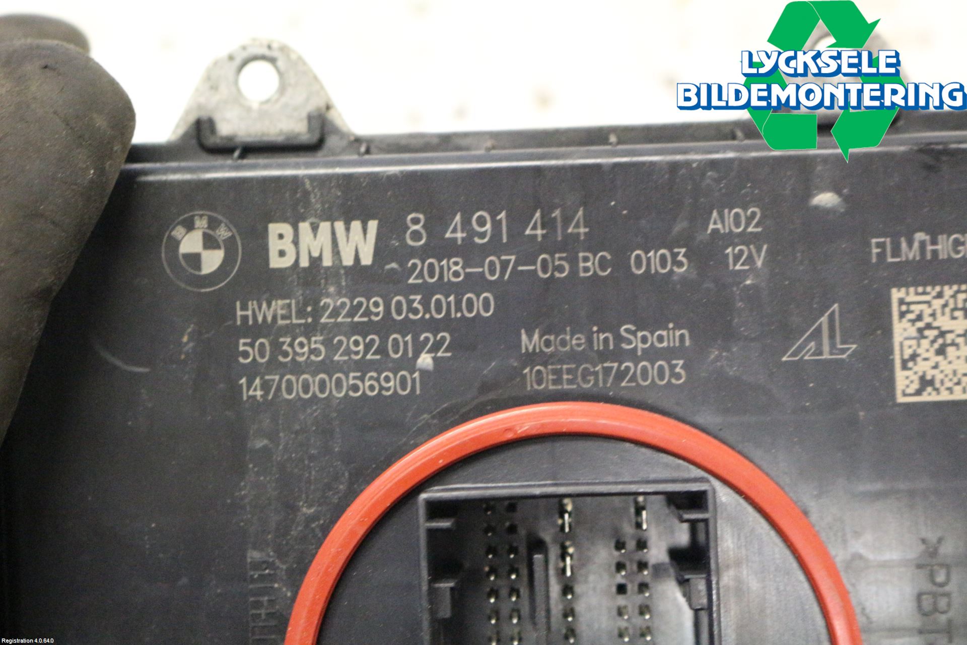 BMW 5 G30/G31/F90 17-23 Styrenhet Strålkastare