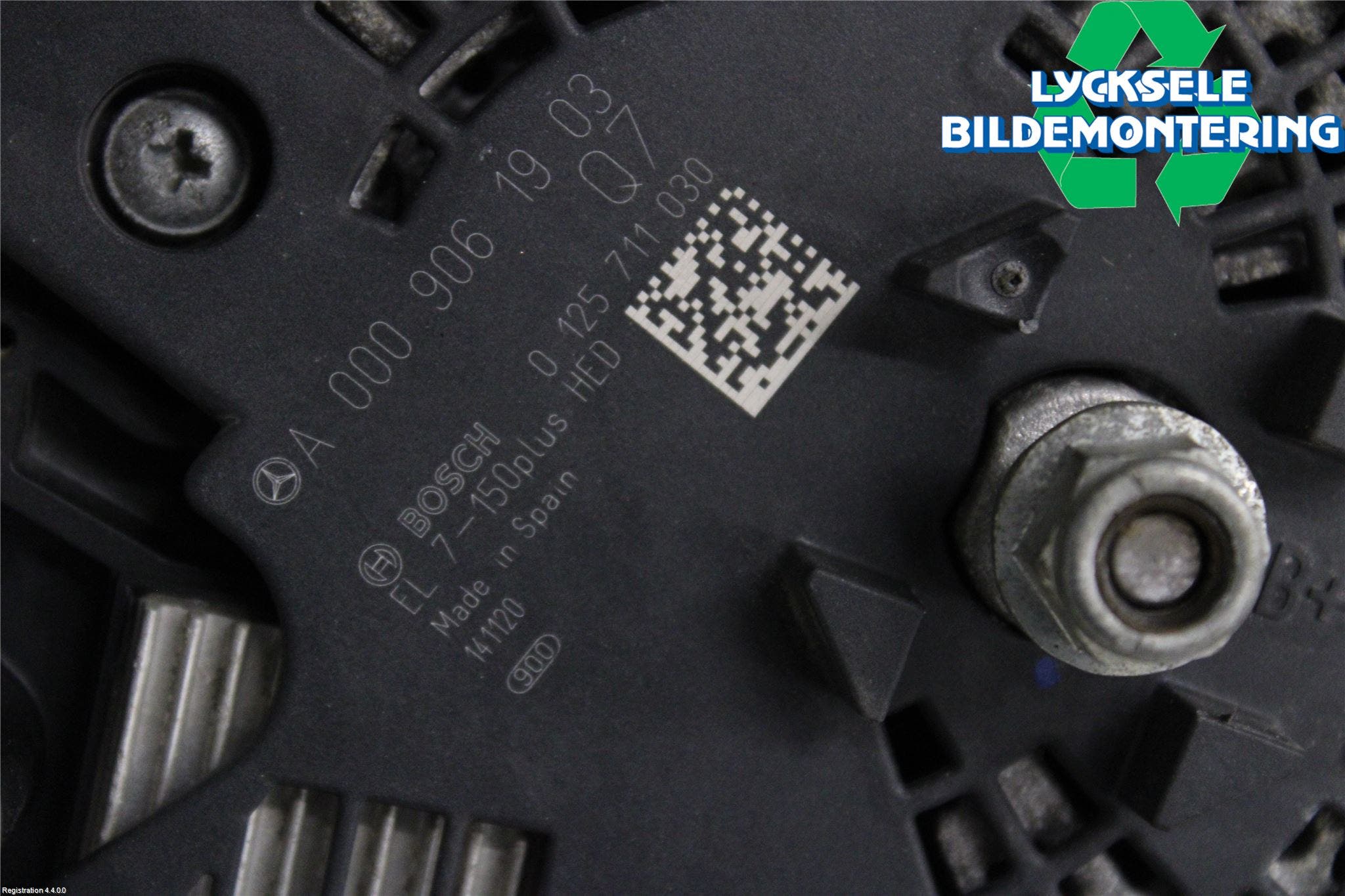 Mercedes-Benz MB A-KLASS (W176) 13-18 Generator