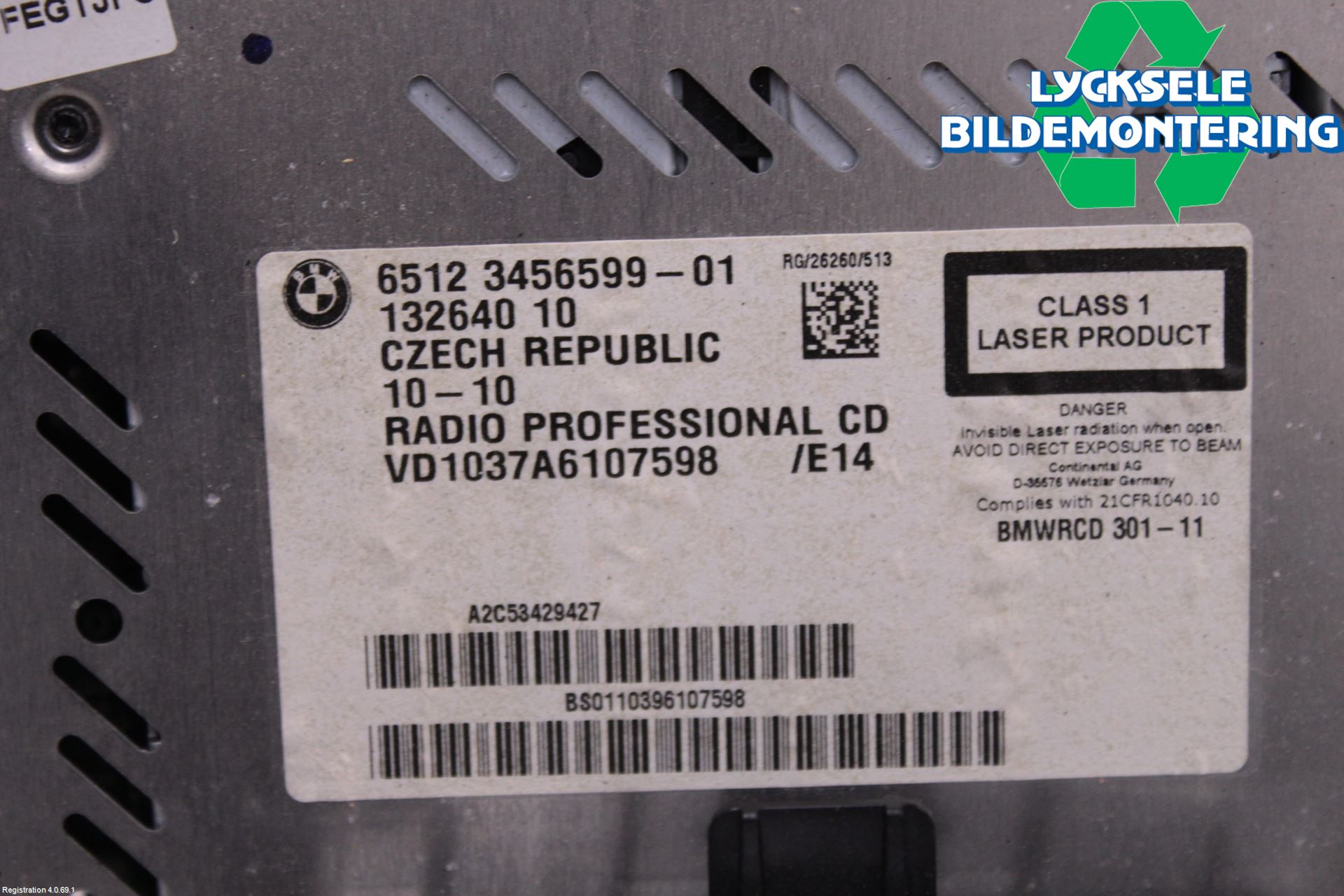 Mini COUPE R56 05-14 Cd Radio - Multimediapanel