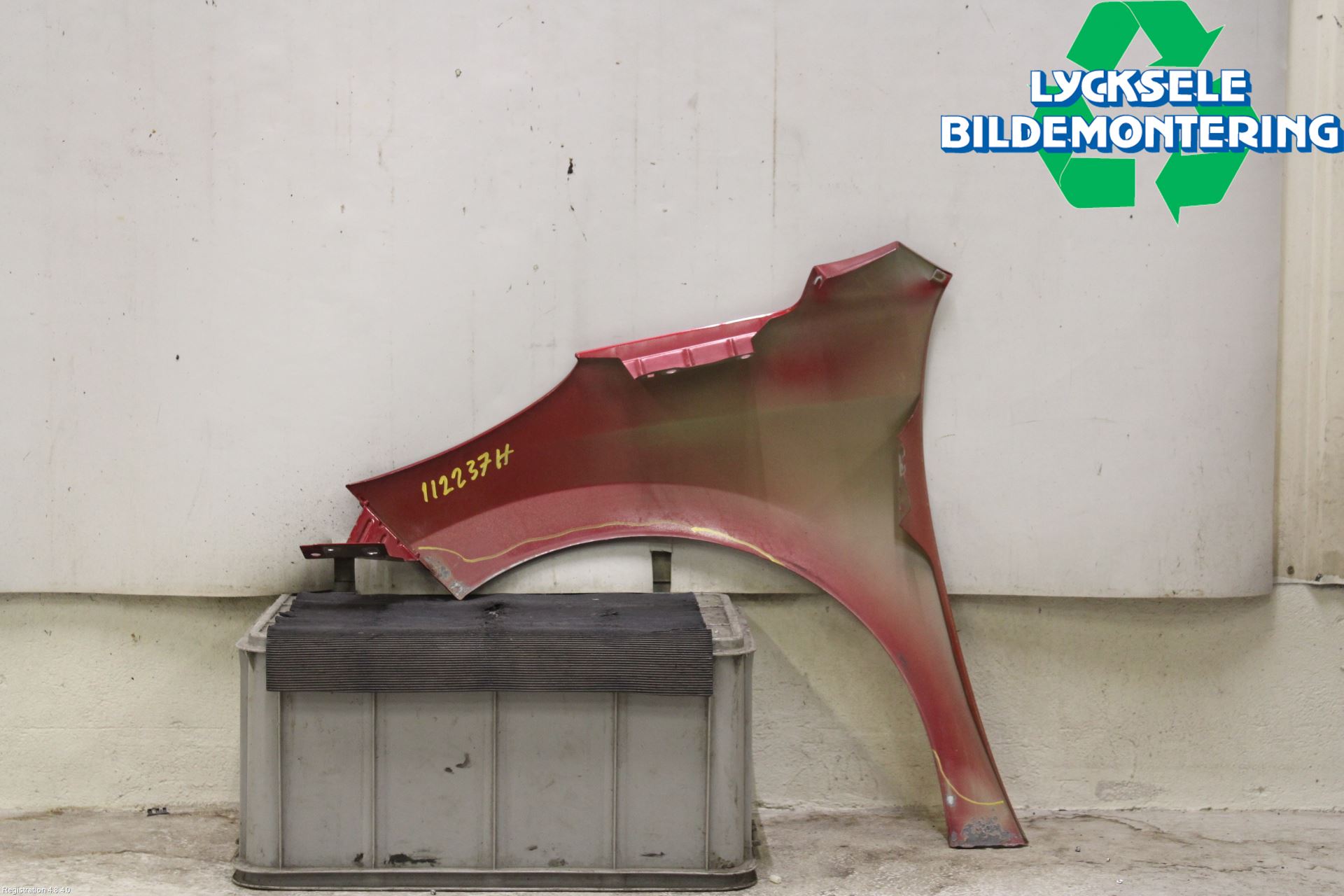 Peugeot 207 Skärm Fram Höger