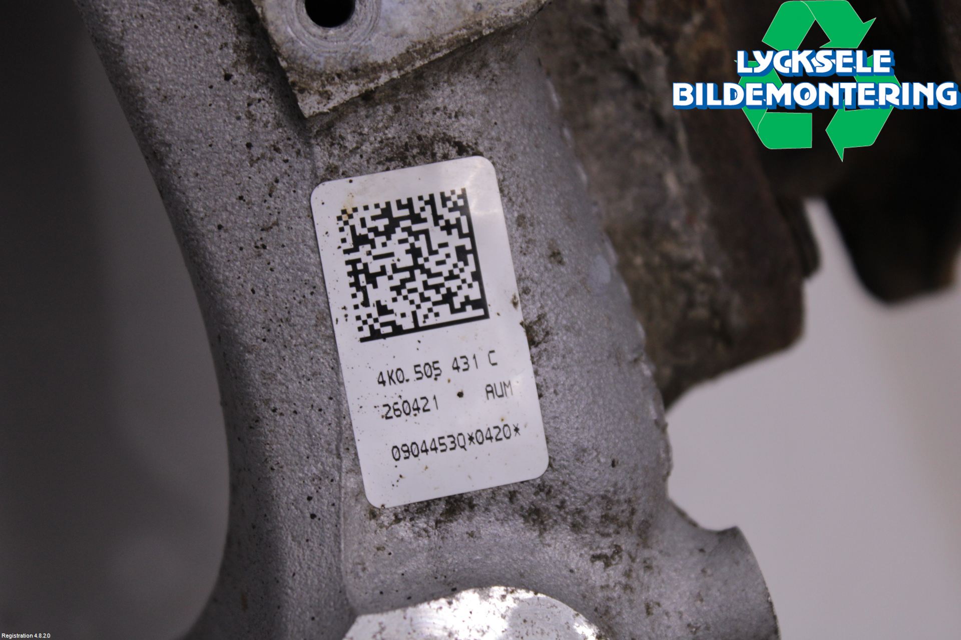 Audi A6 F2/C8 19- Hjullagerhus Bak Vä