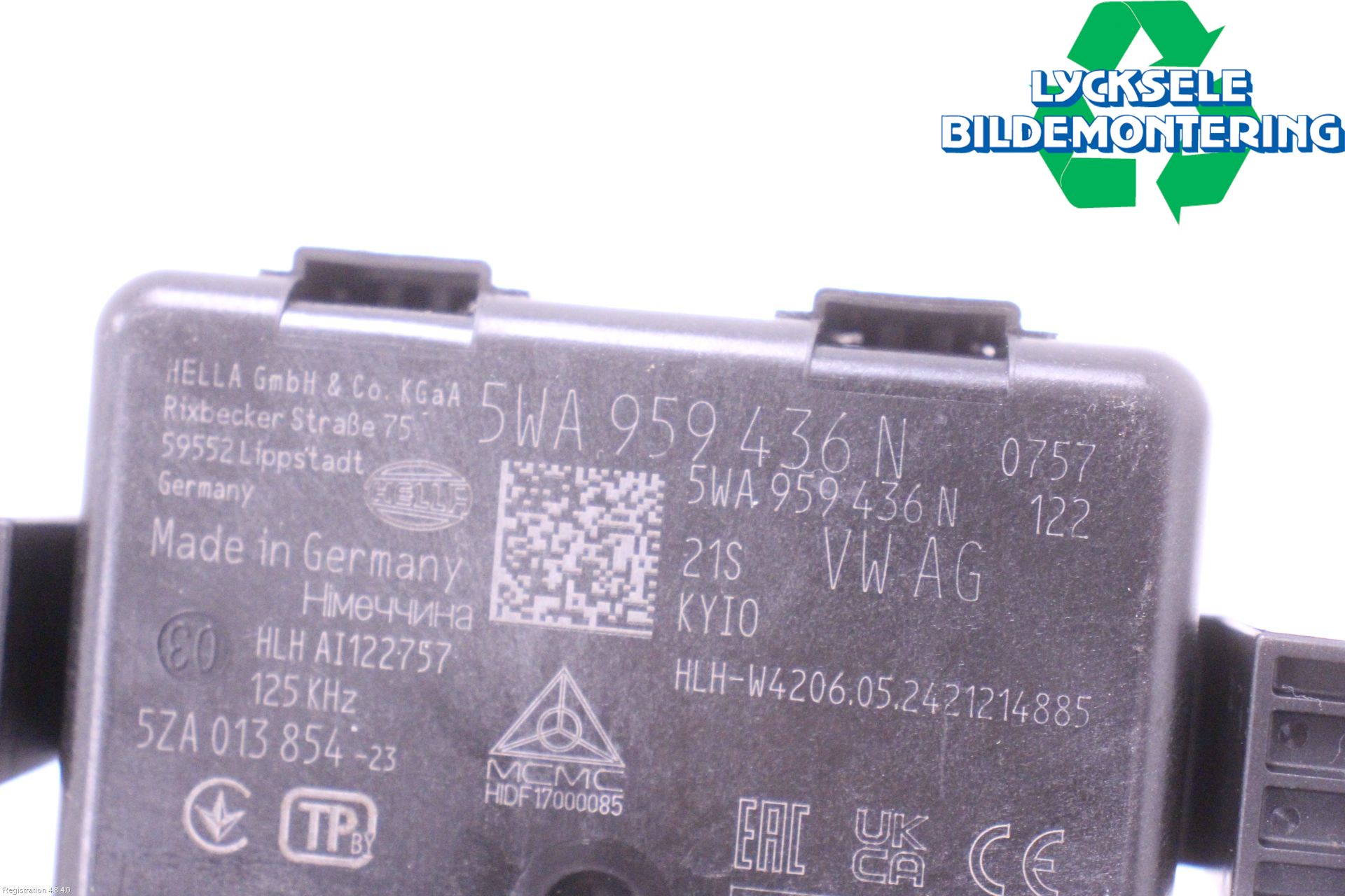 Volkswagen VW TIGUAN 24- Styrenhet Nyckellöst System