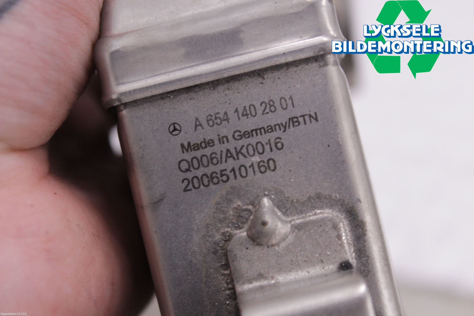Mercedes-Benz MB C-KLASS (W205) 14-21 Avgaskylare