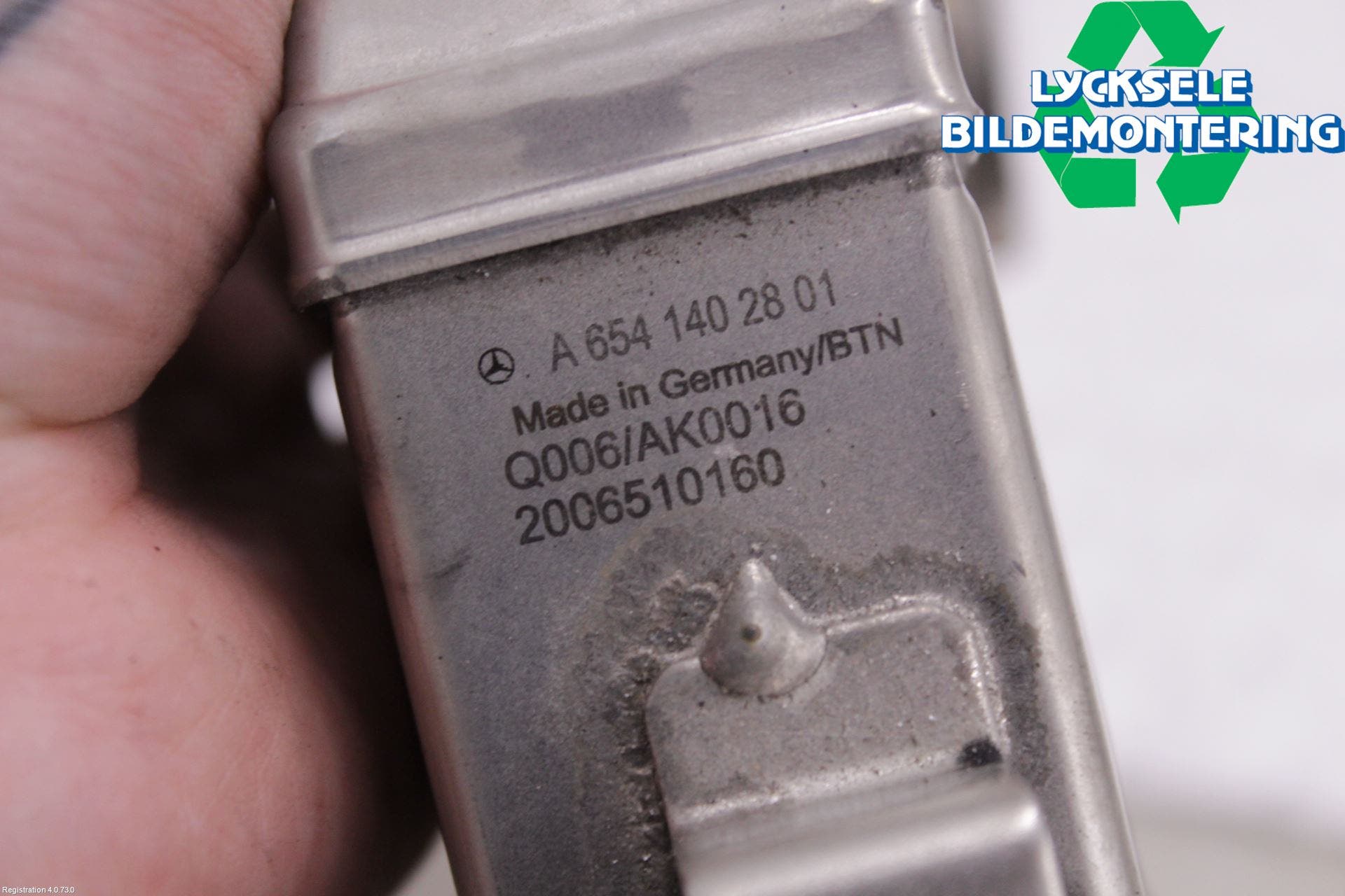 Mercedes-Benz MB C-KLASS (W205) 14-21 Avgaskylare