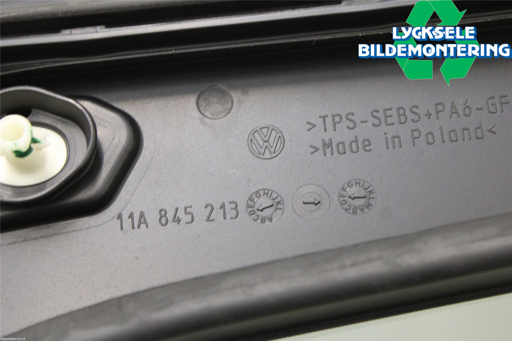 Volkswagen VW ID.4 21- Dörruta Bak Lilla Vä